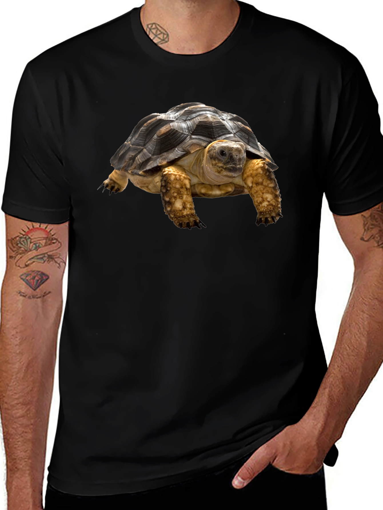 Tortoise T-Shirt - Unique Animal Graphic Tee
