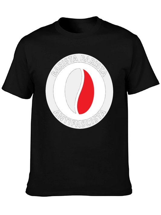Barista Antifascista Graphic T-Shirt