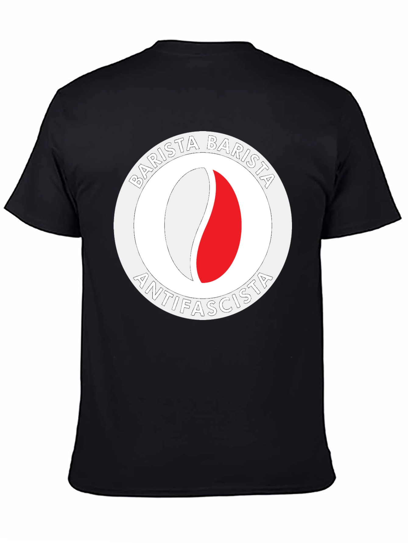 Barista Antifascista Graphic T-Shirt