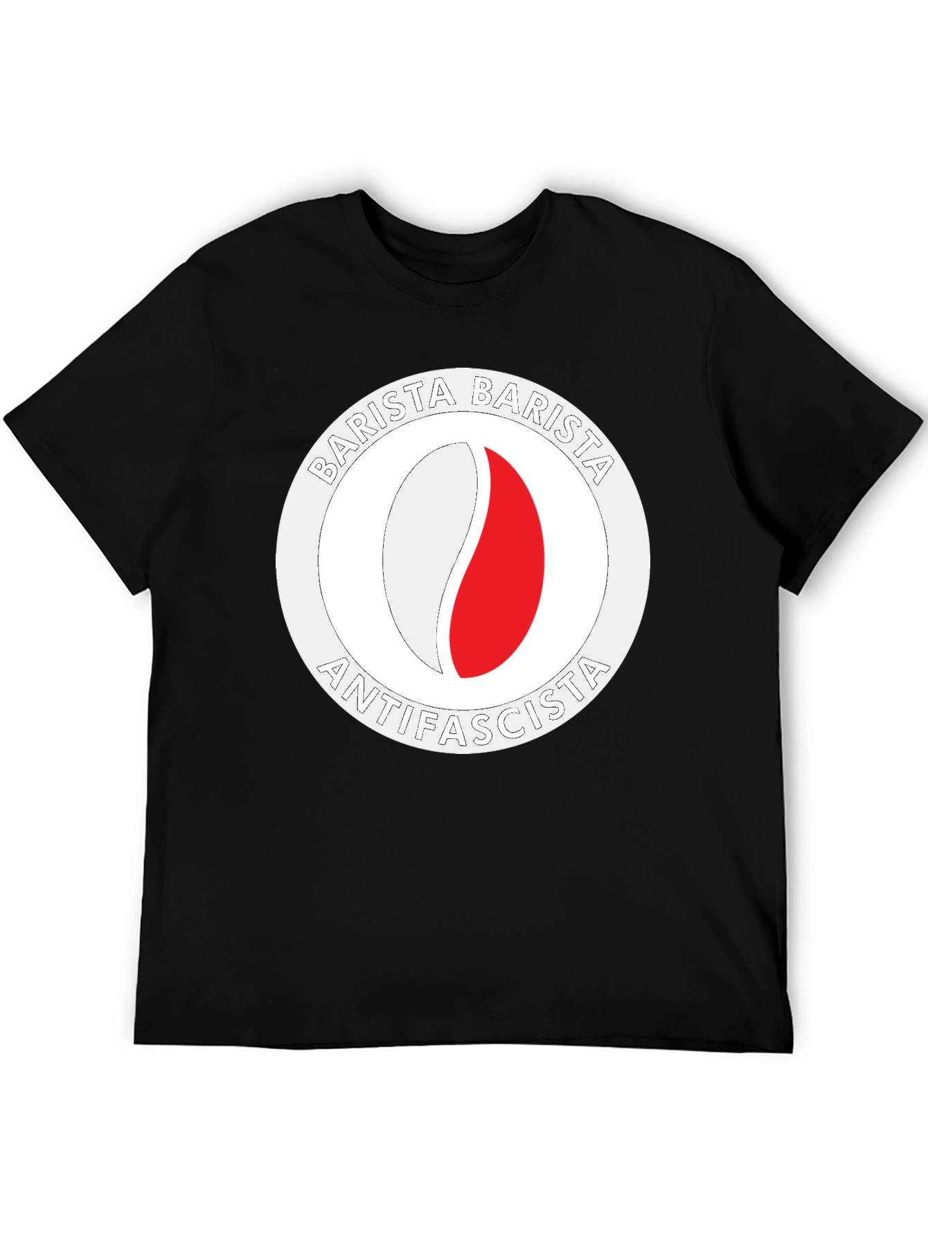 Barista Antifascista Graphic T-Shirt