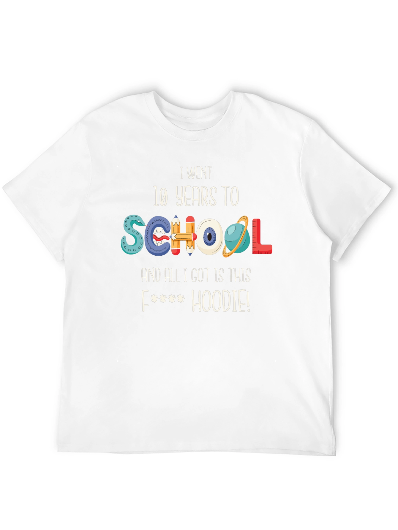 Funny School Hoodie T-Shirt