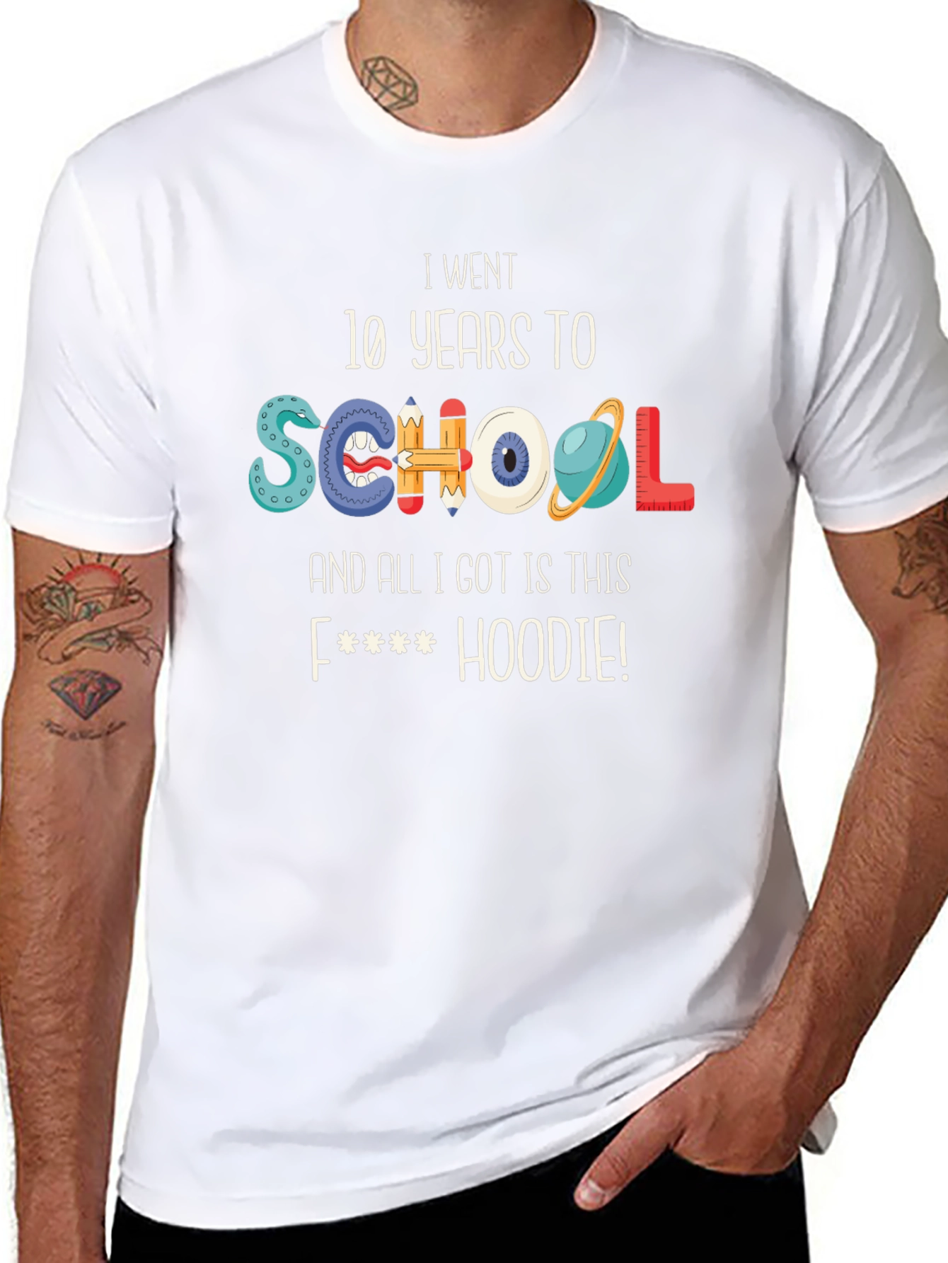 Funny School Hoodie T-Shirt