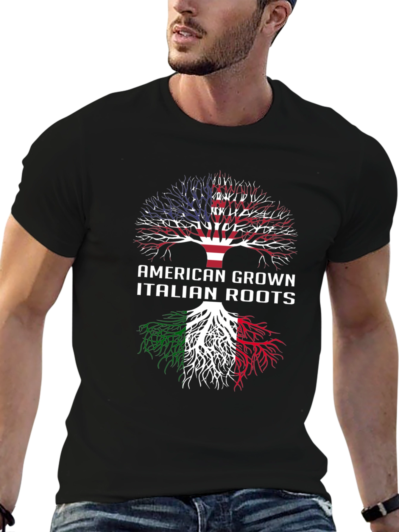 American Grown Italian Roots T-Shirt