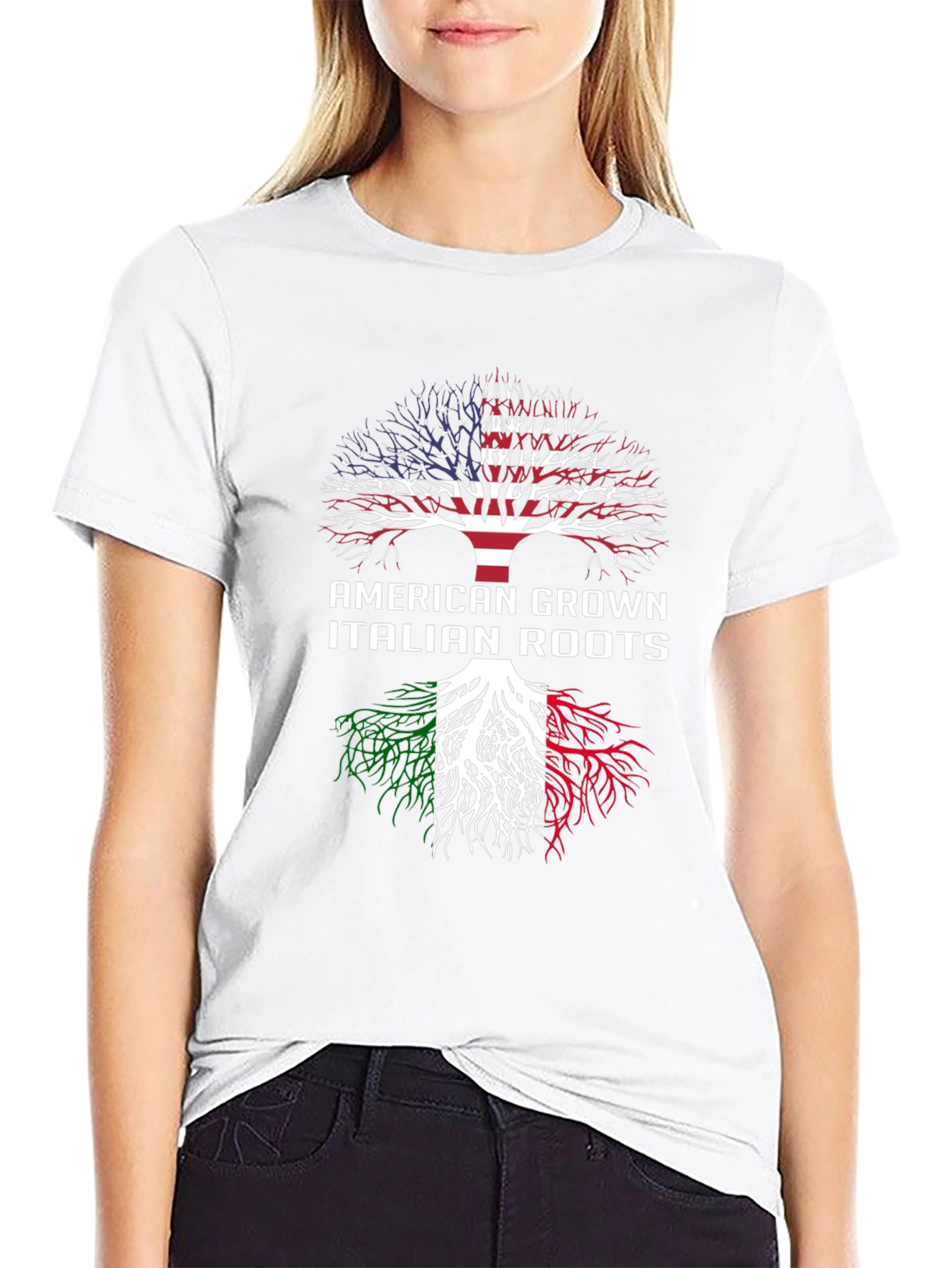 American Grown Italian Roots T-Shirt