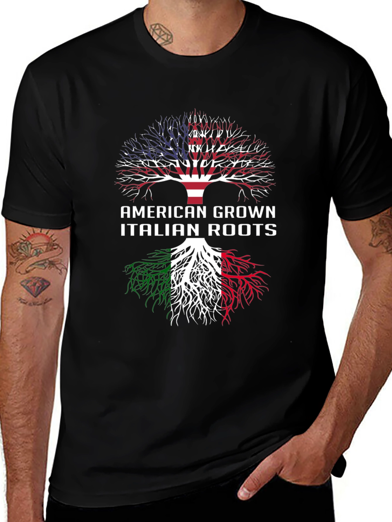 American Grown Italian Roots T-Shirt