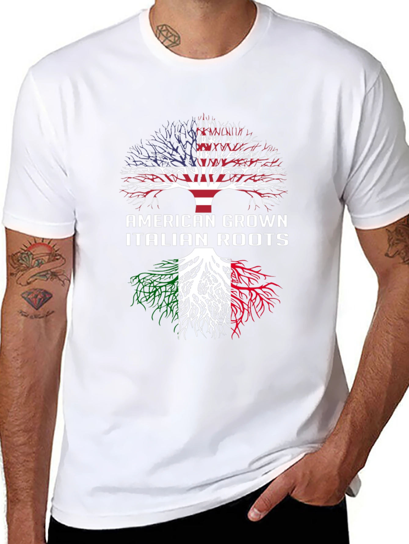 American Grown Italian Roots T-Shirt