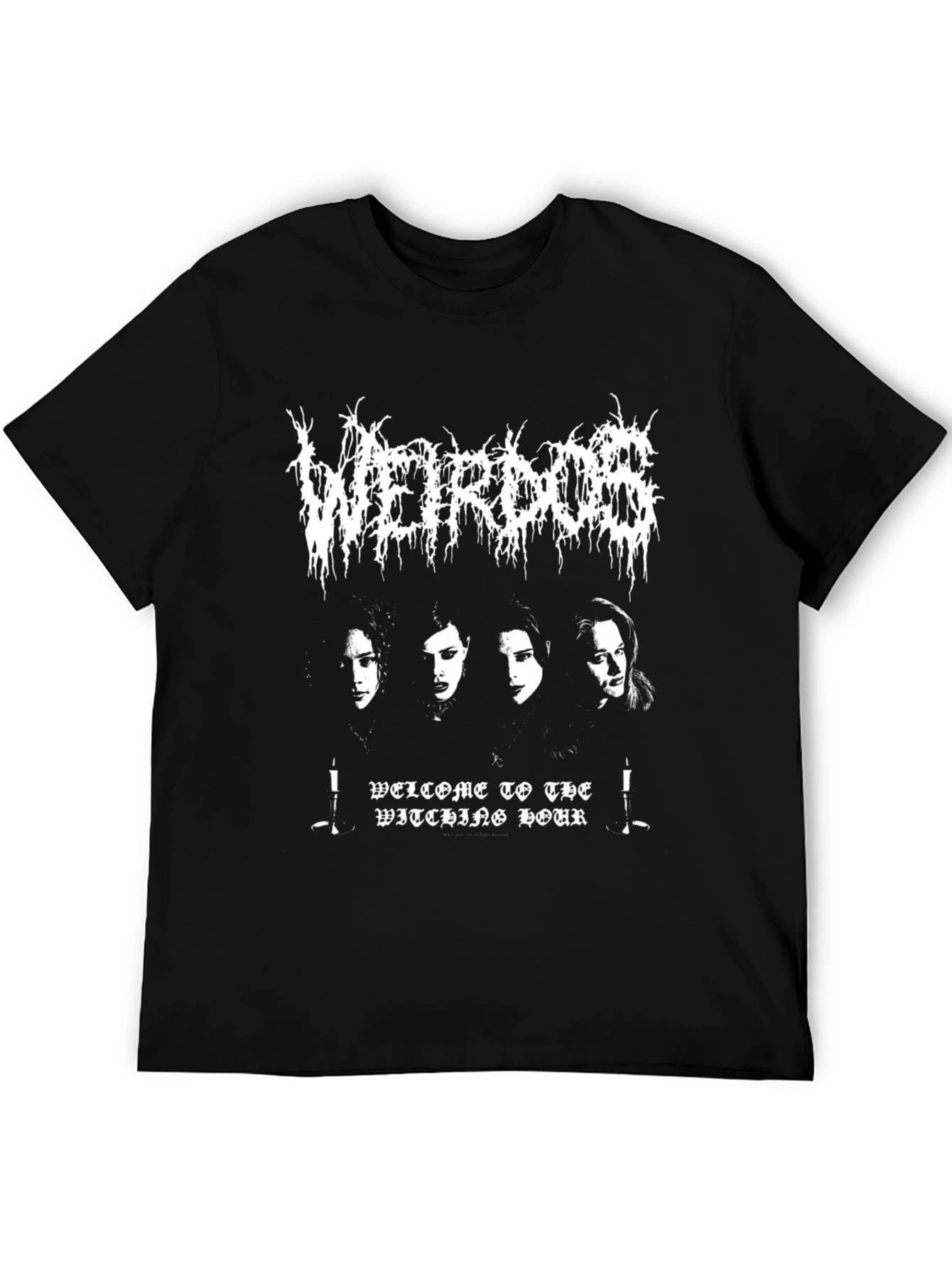 Weirdoes Witching Hour Band Tee - Black
