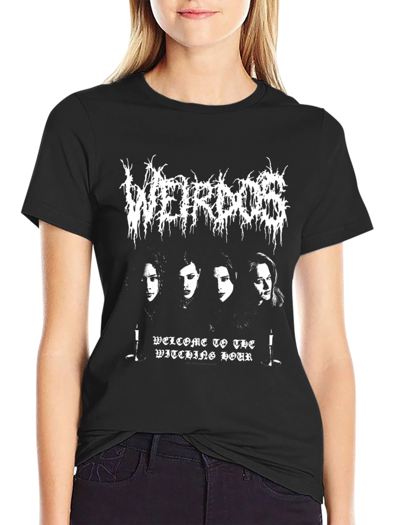 Weirdoes Witching Hour Band Tee - Black