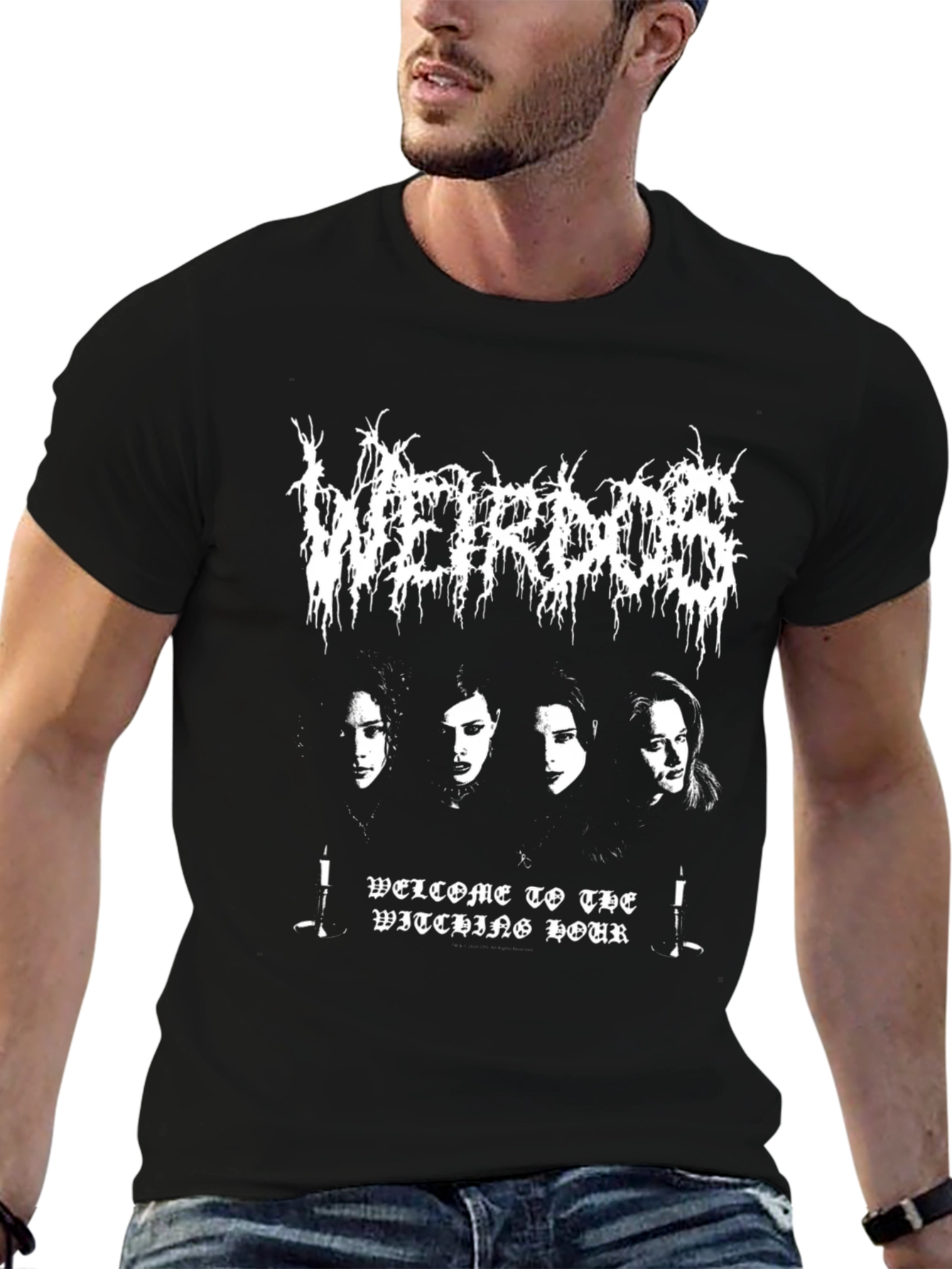 Weirdoes Witching Hour Band Tee - Black
