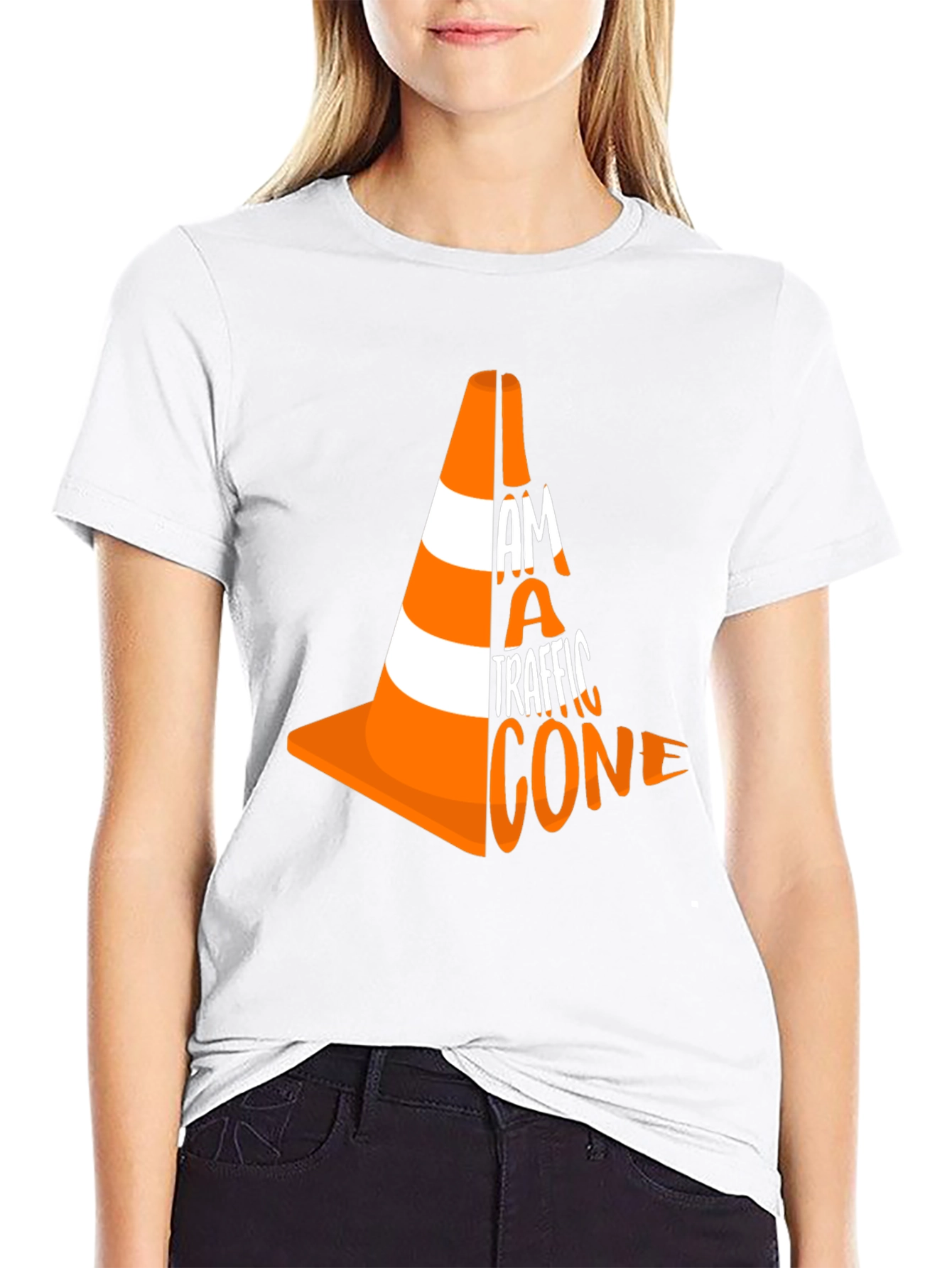 I am a Traffic Cone Graphic T-Shirt
