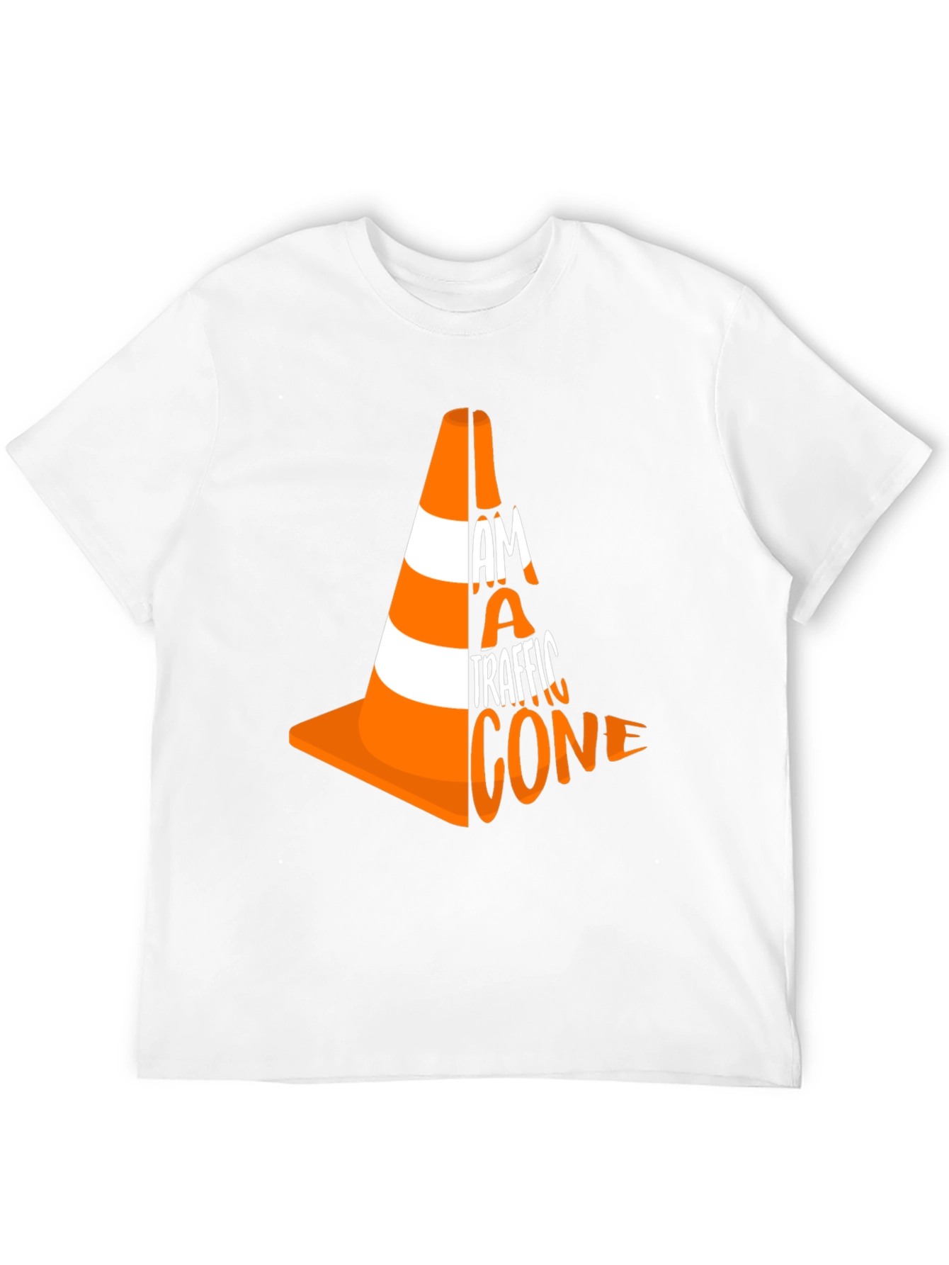 I am a Traffic Cone Graphic T-Shirt