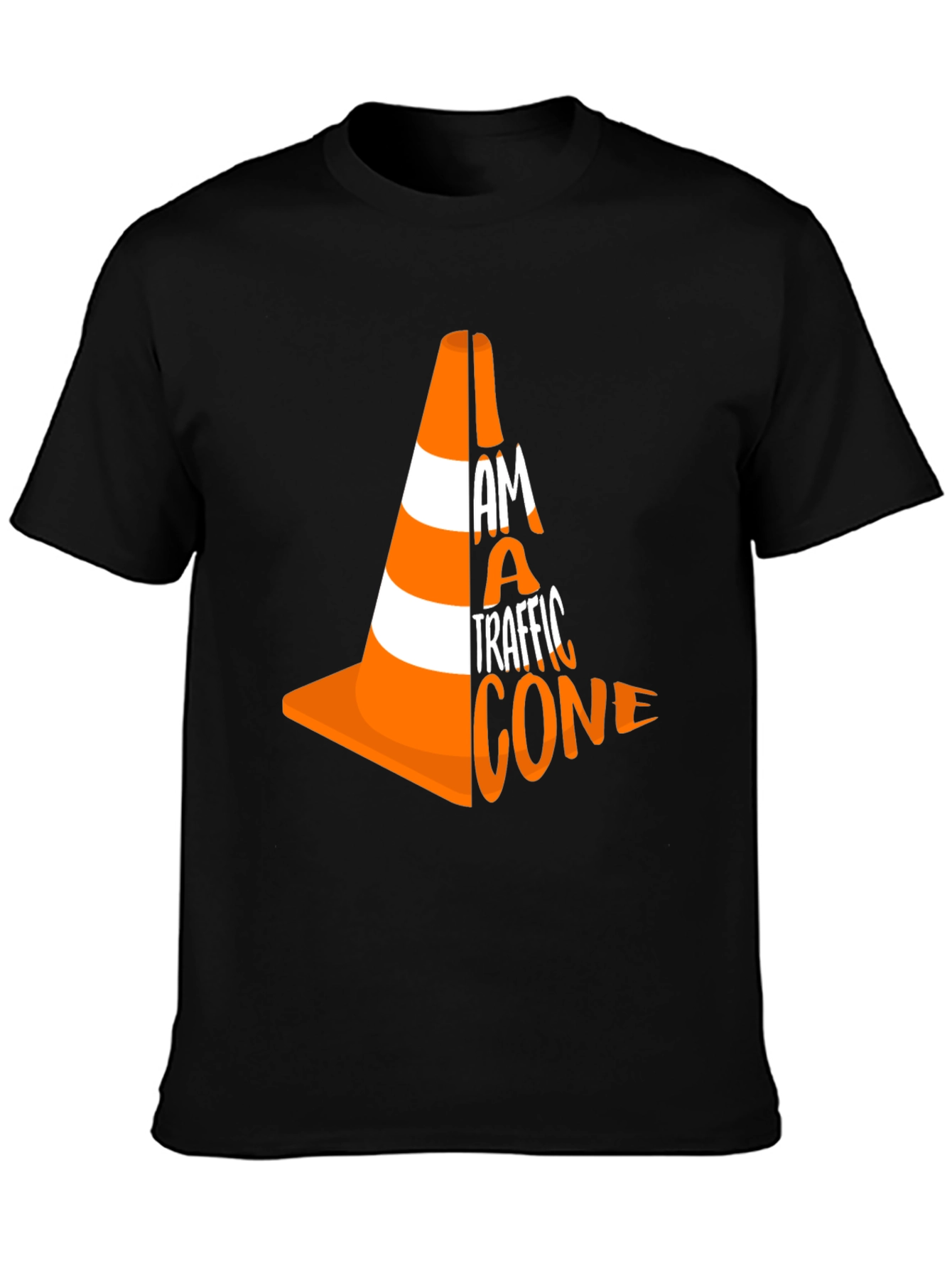 I am a Traffic Cone Graphic T-Shirt