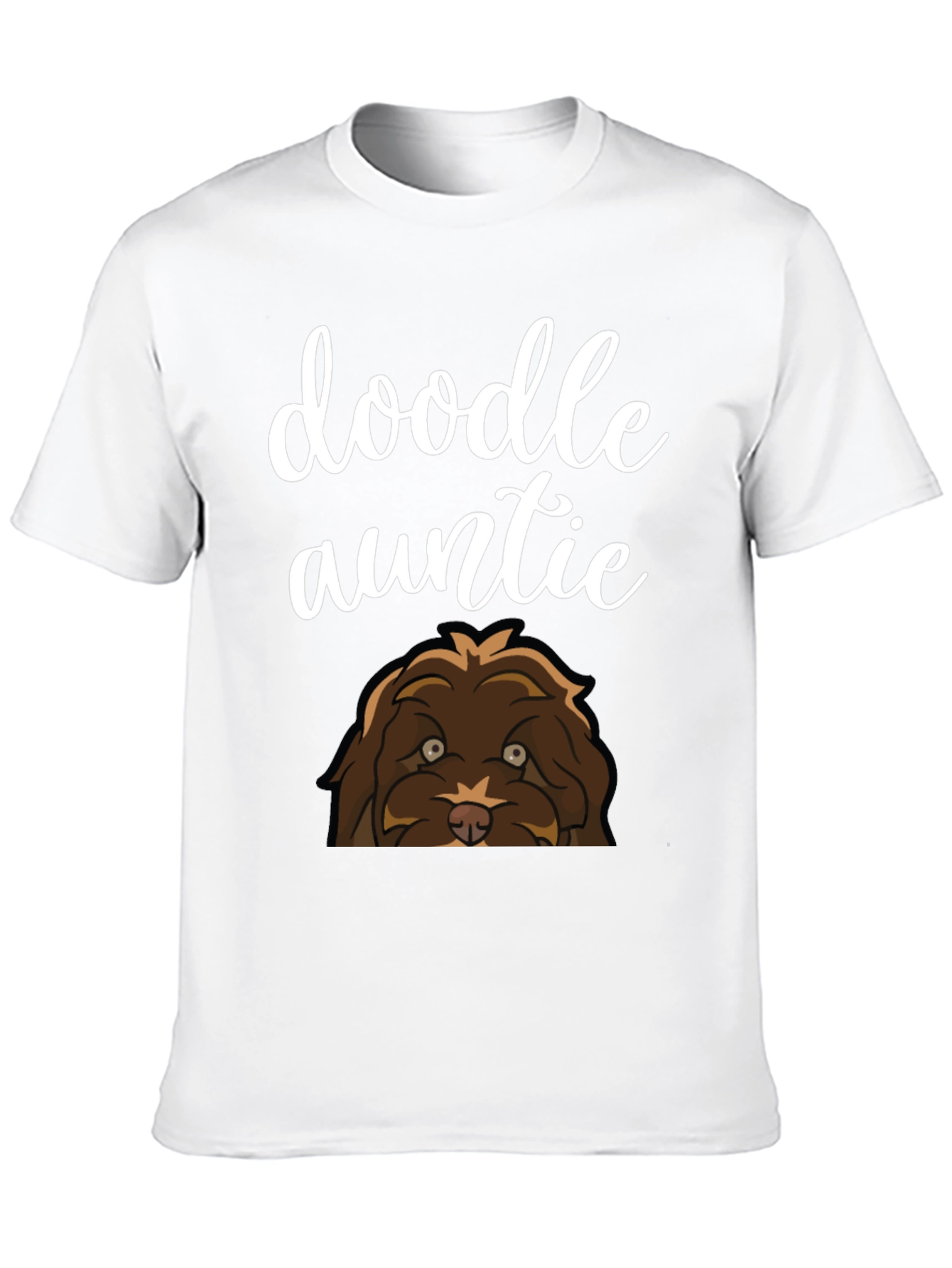 Doodle Auntie T-Shirt - Dog Lover Gift