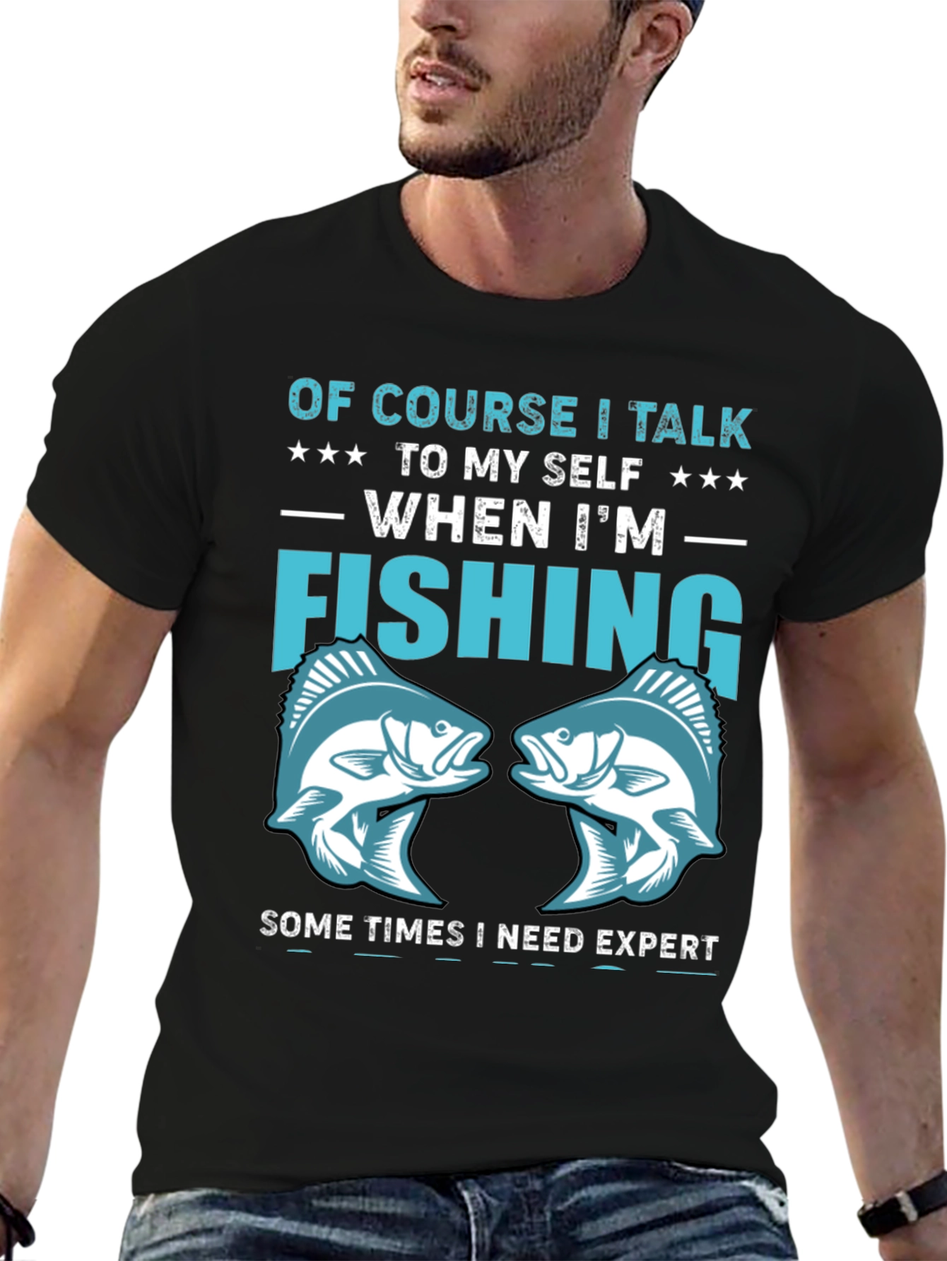 Fishing Expert T-Shirt - Funny Graphic Tee