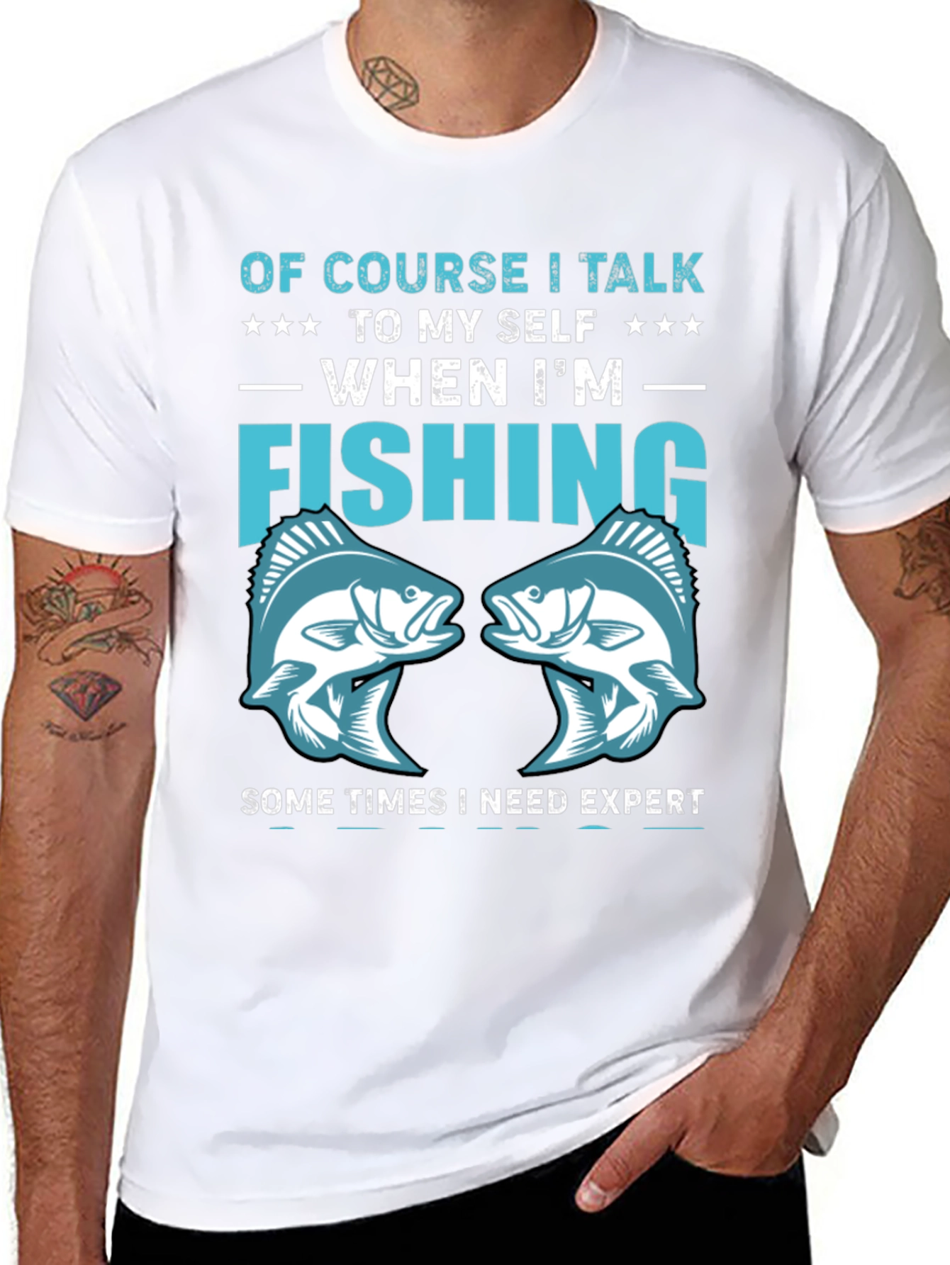 Fishing Expert T-Shirt - Funny Graphic Tee