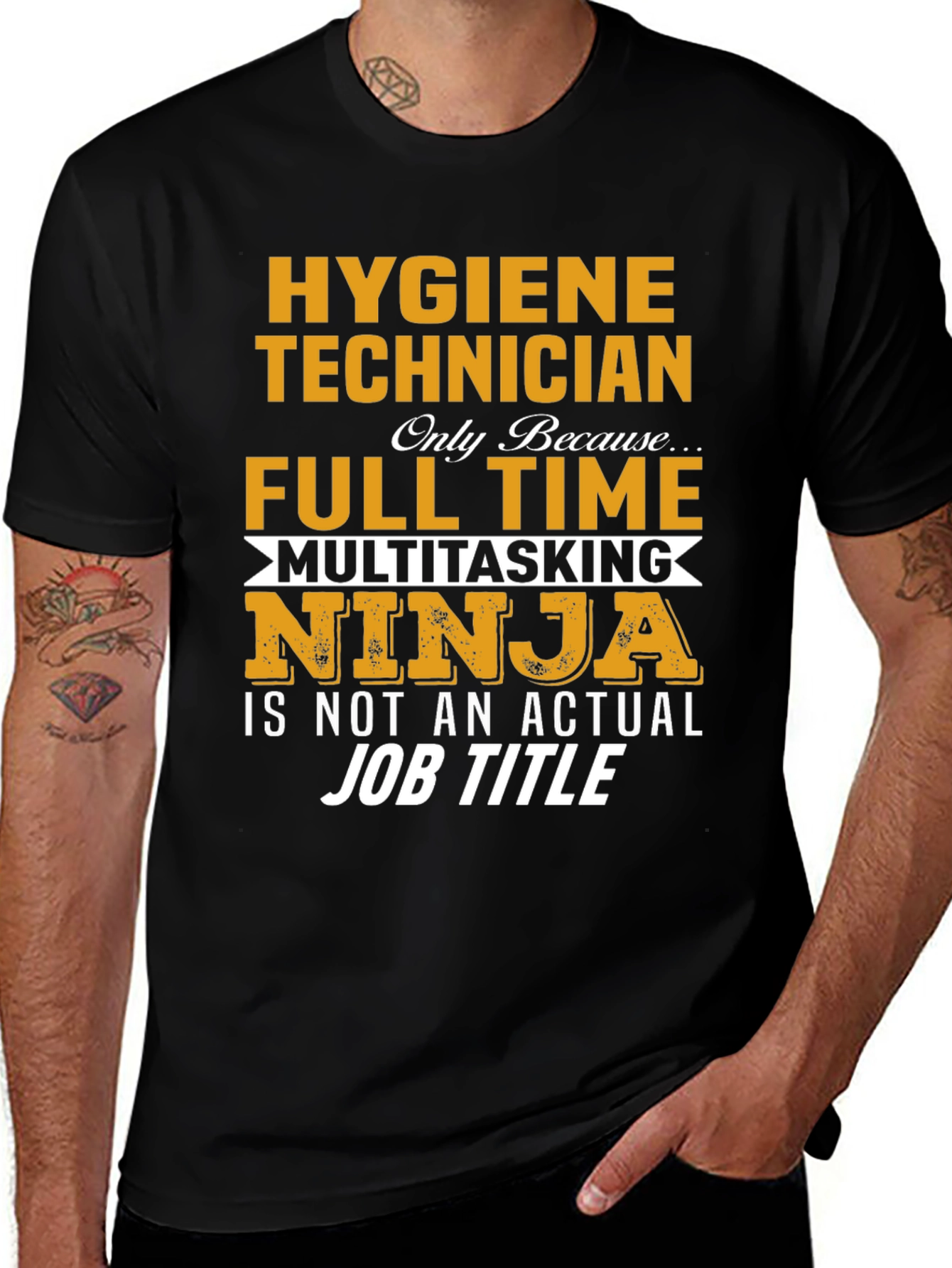 Hygiene Technician Ninja T-Shirt