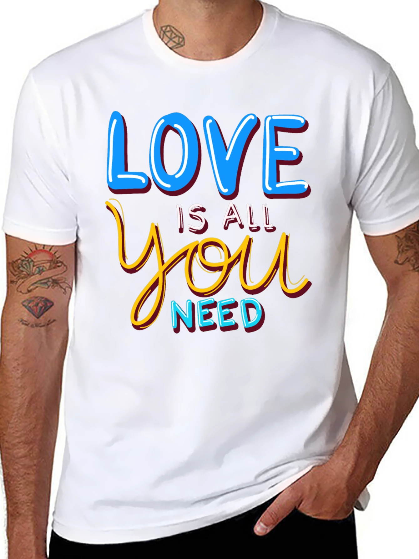 Love Is All You Need Graphic T-Shirt