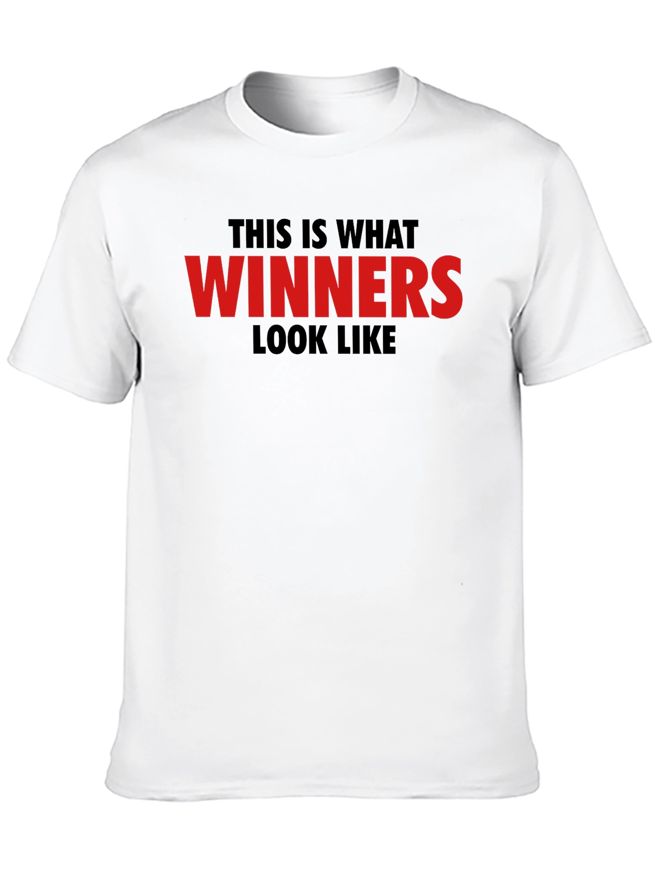 Winners Look Like This Black T-Shirt