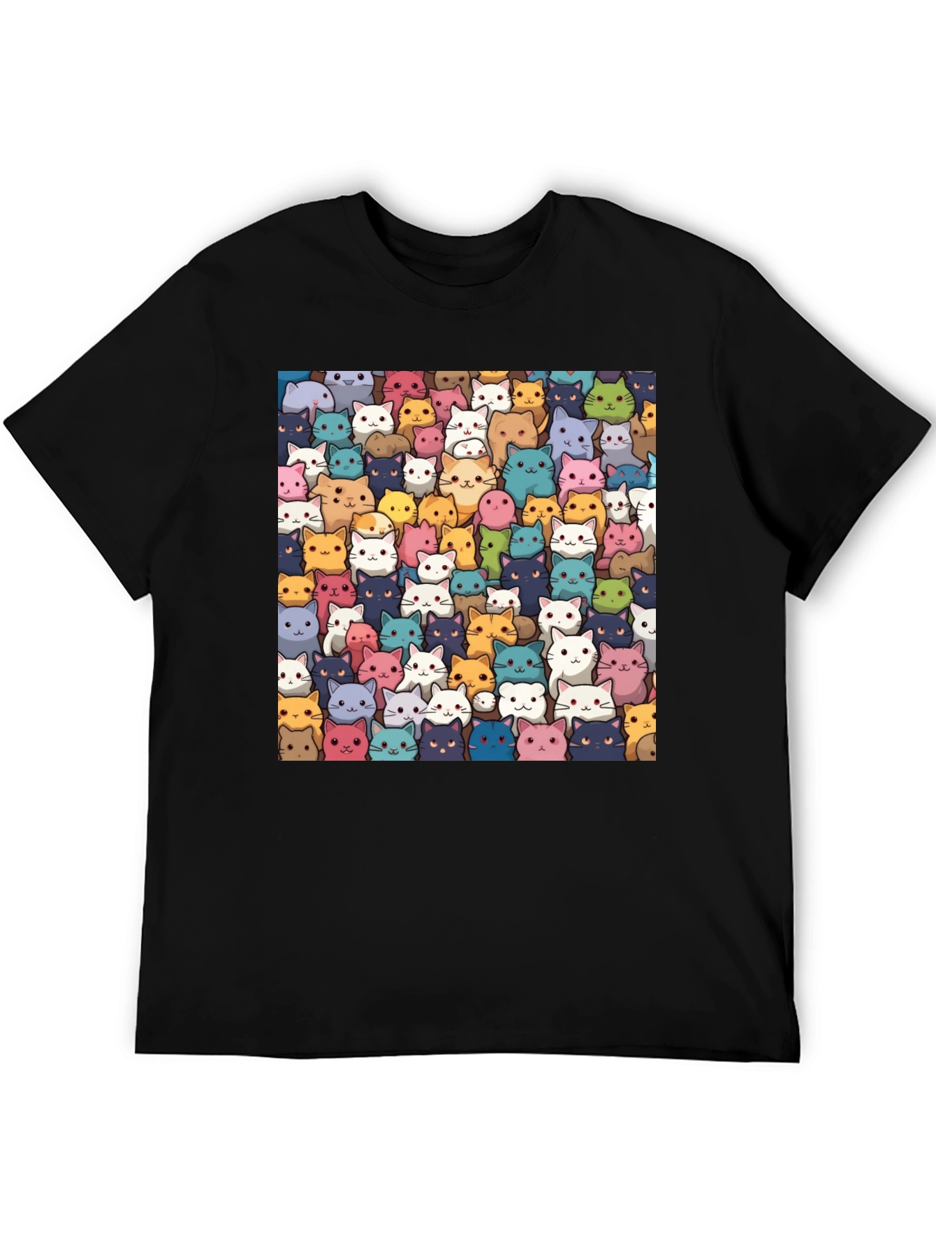 Cute Cats T-Shirt - All Over Print Kitten Tee