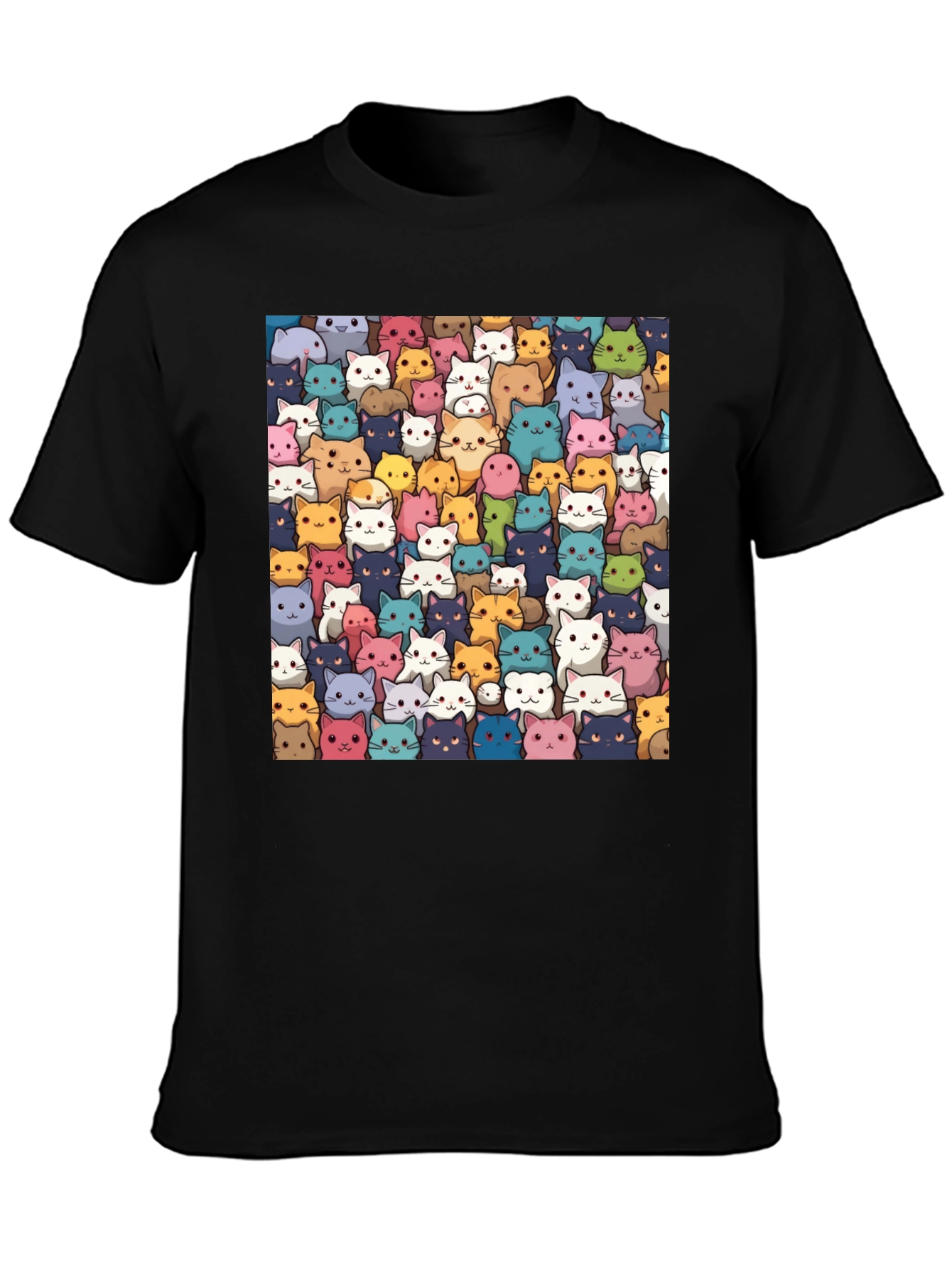 Cute Cats T-Shirt - All Over Print Kitten Tee