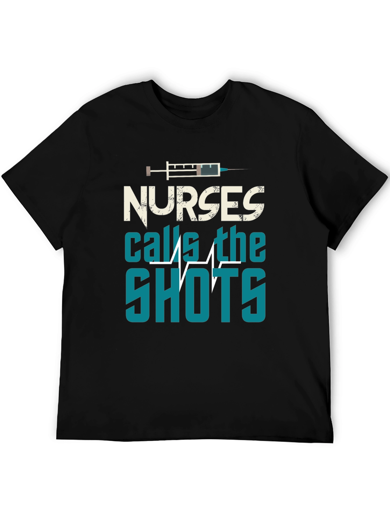 Nurses Call The Shots Graphic T-Shirt