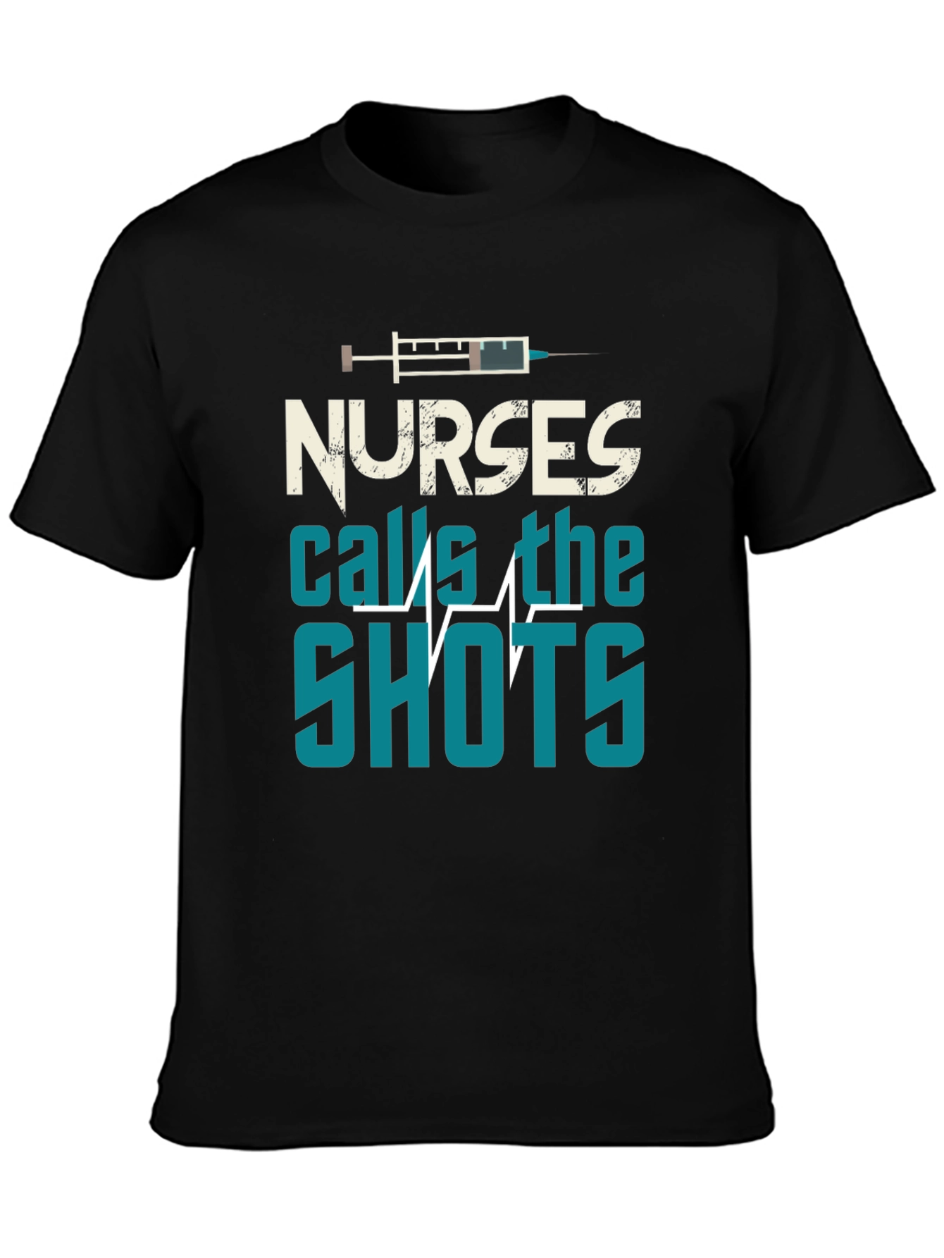 Nurses Call The Shots Graphic T-Shirt