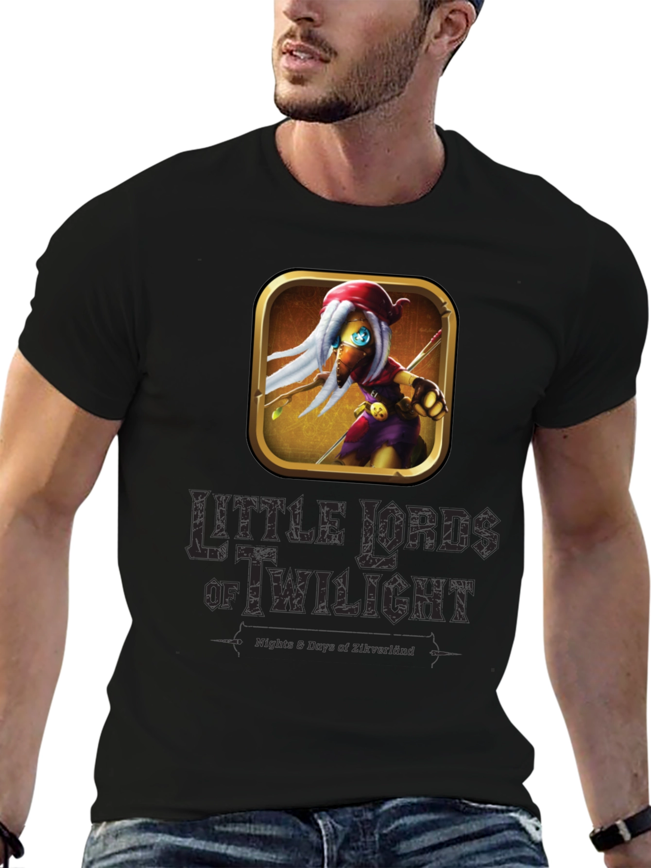 Little Lords of Twilight Graphic Tee - Black