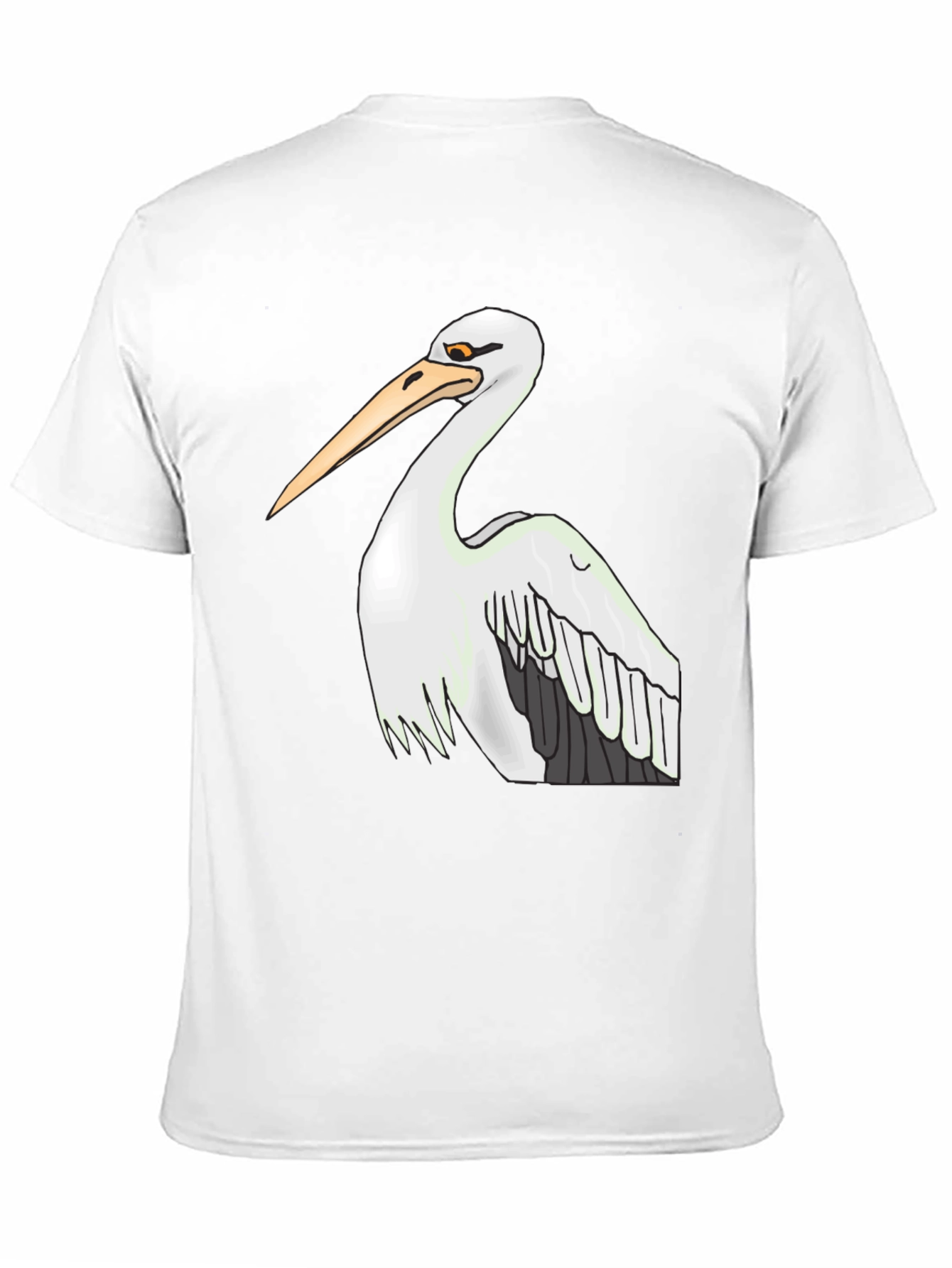 Pelican Graphic Tee - Black Cotton T-Shirt
