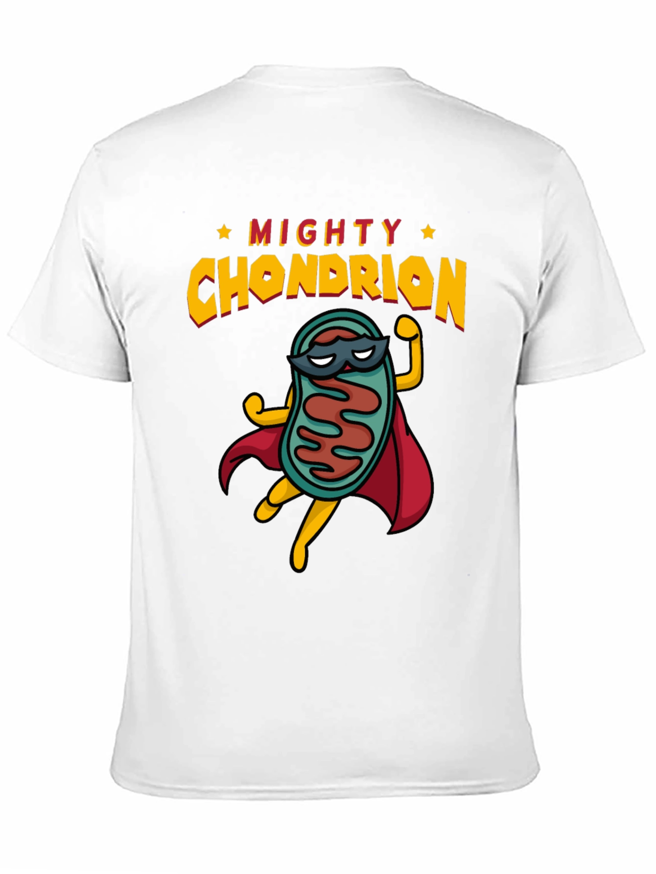 Mighty Chondrion Superhero T-Shirt - Black Cotton Tee