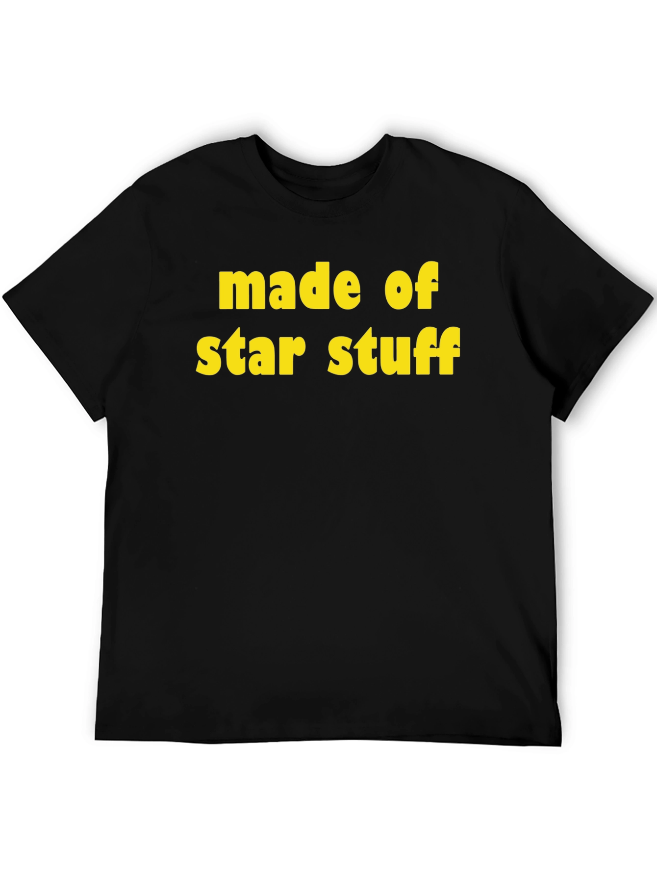 Made of Star Stuff Black T-Shirt