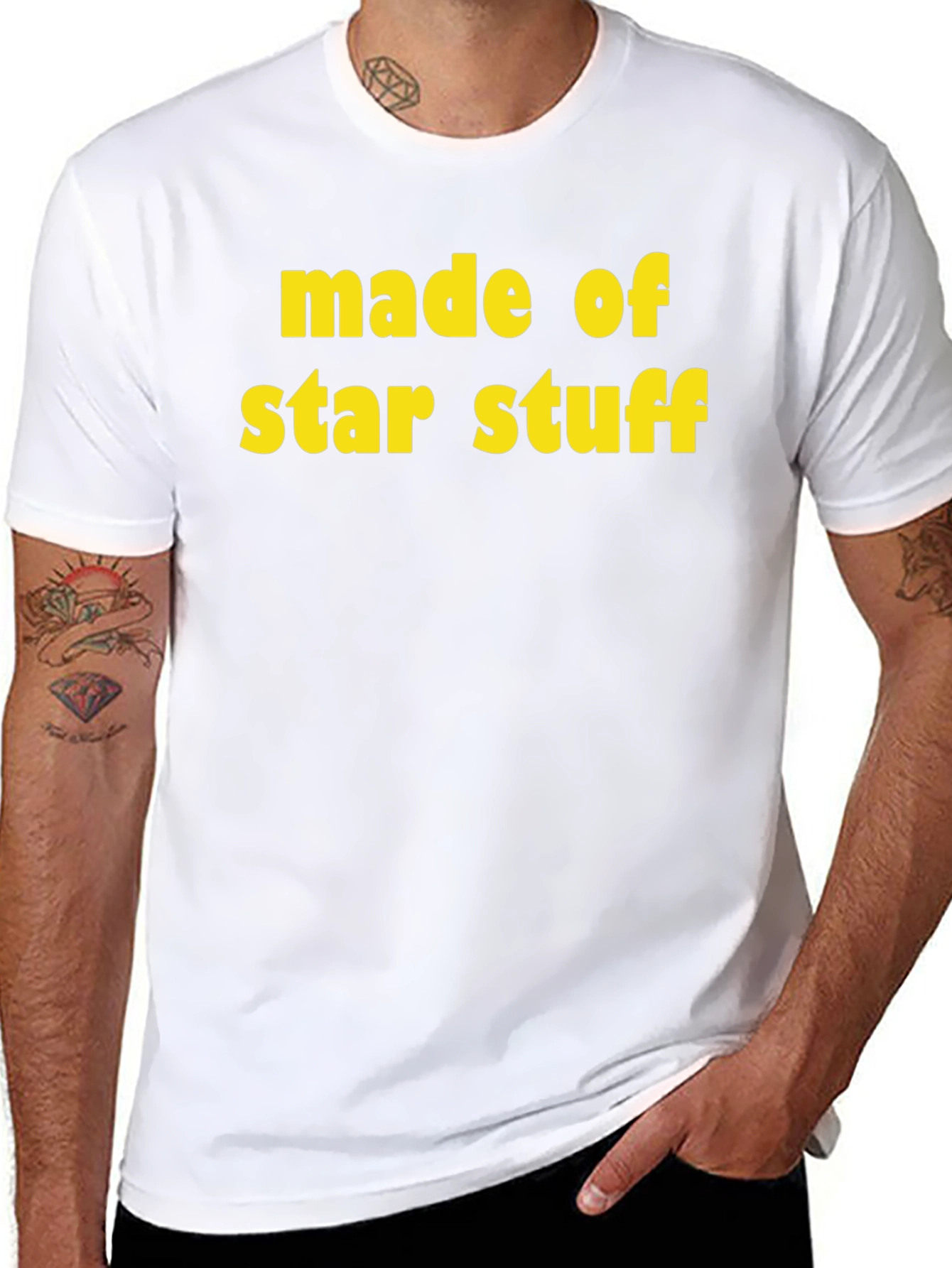 Made of Star Stuff Black T-Shirt