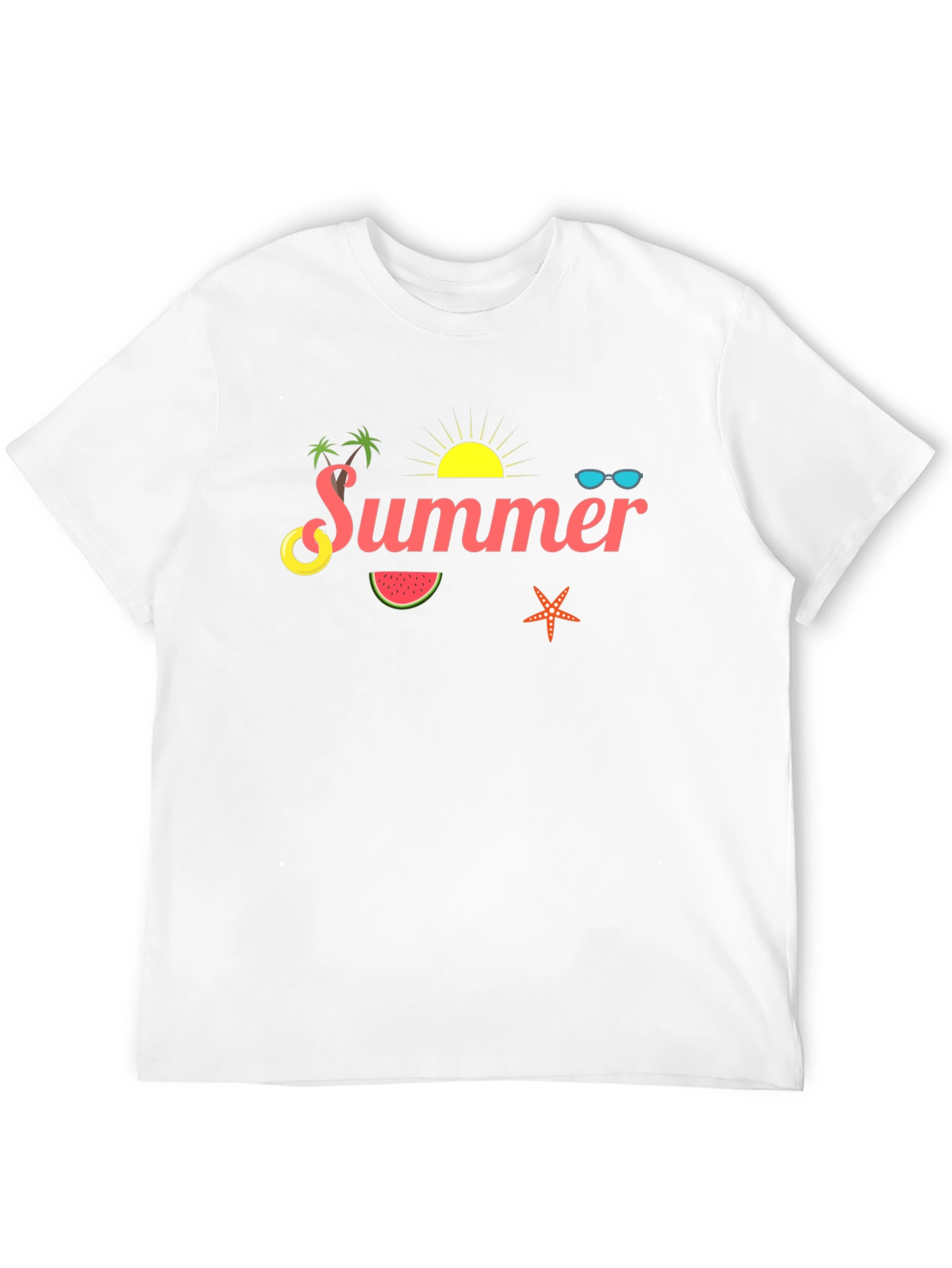 Summer Graphic T-Shirt - Beach Vibes