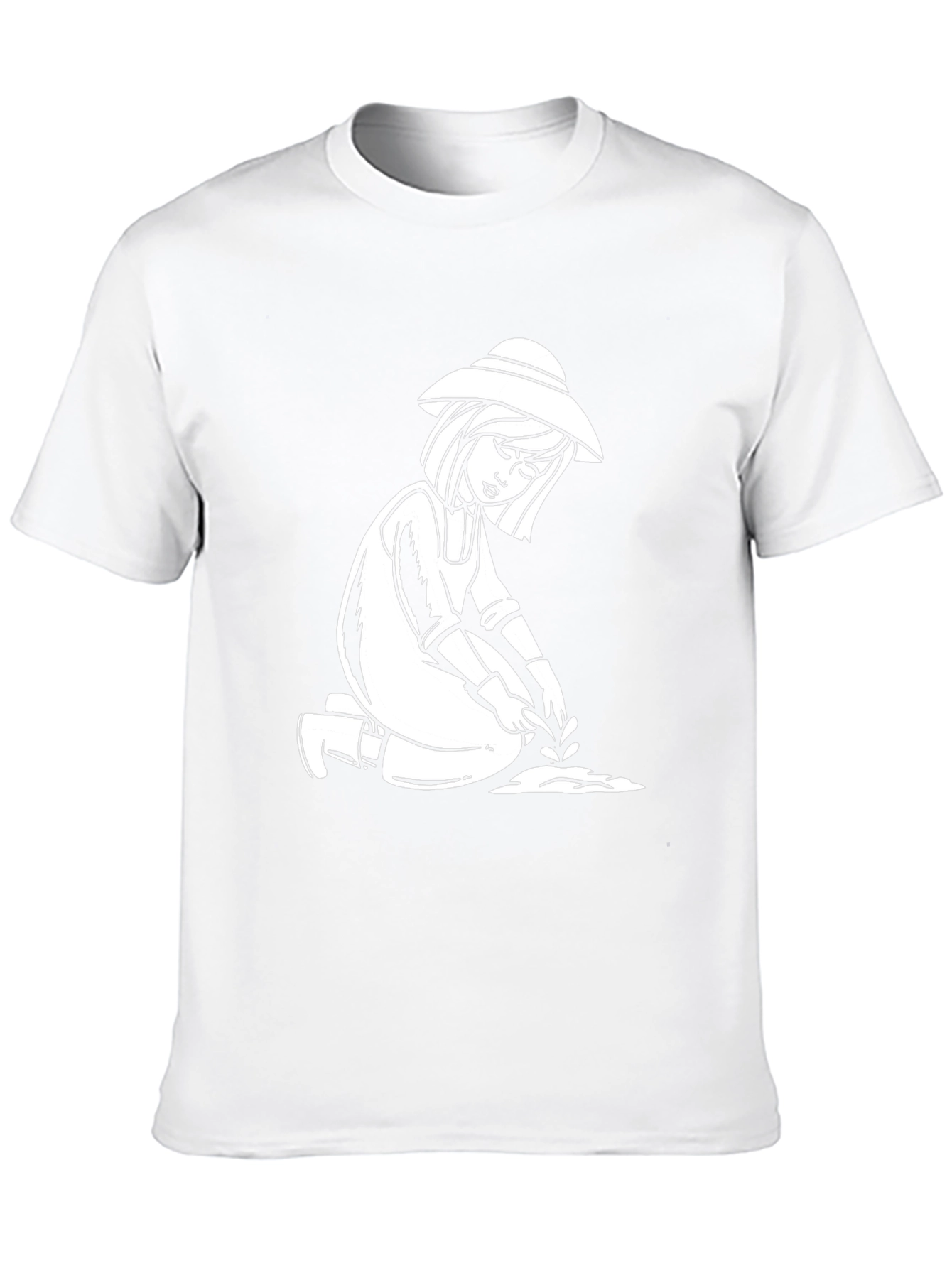 Gardener Graphic Tee - Black Unisex T-Shirt