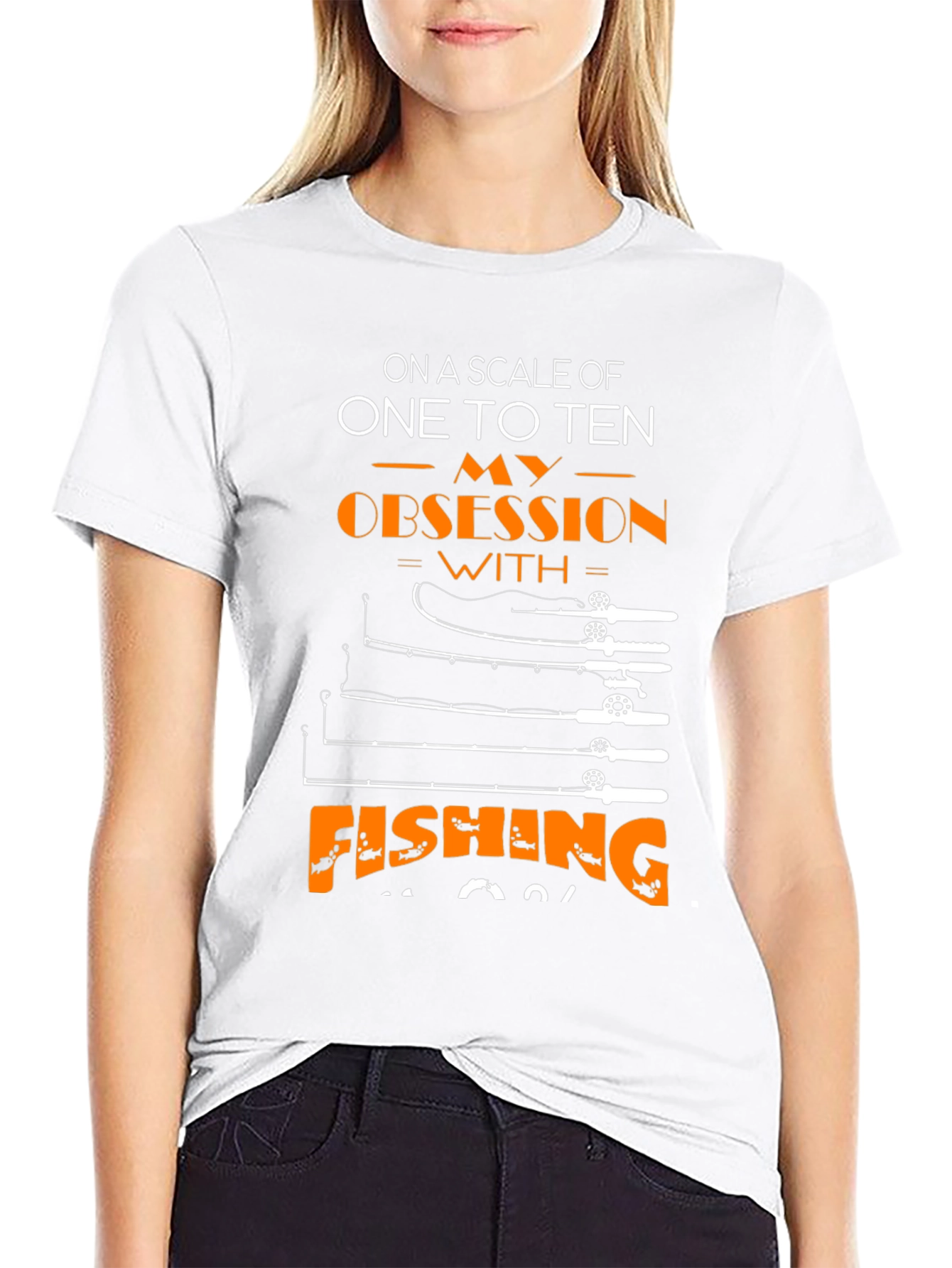 Fishing Obsession T-Shirt - Scale of Ten!