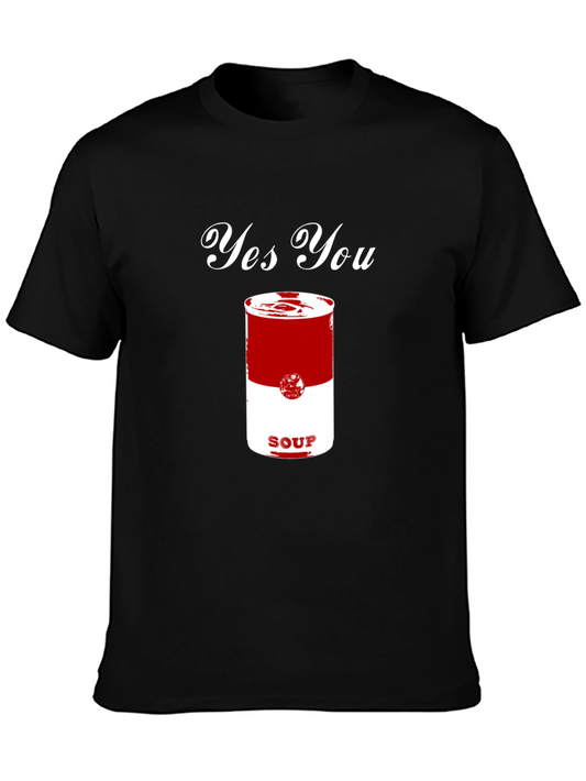 Yes You Can Soup T-Shirt - Novelty Graphic Tee