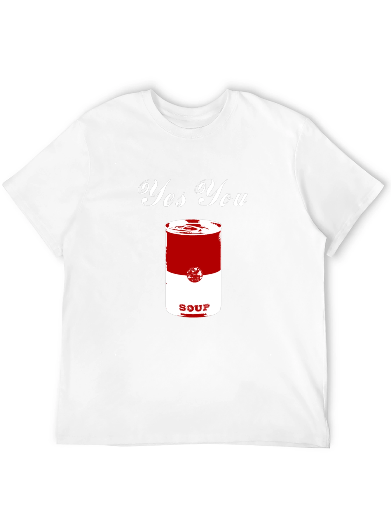 Yes You Can Soup T-Shirt - Novelty Graphic Tee