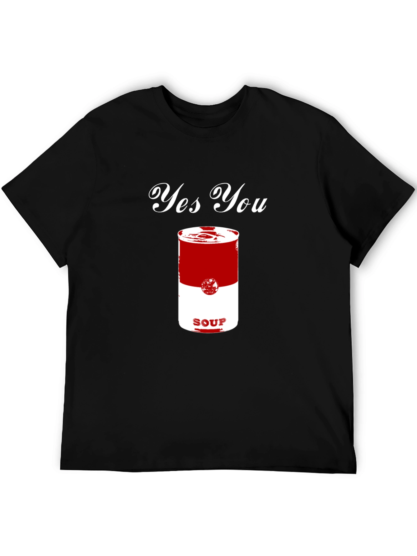 Yes You Can Soup T-Shirt - Novelty Graphic Tee