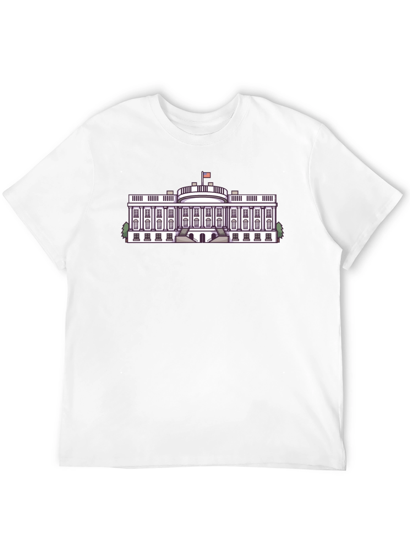 White House Graphic Tee - Presidential Pride!