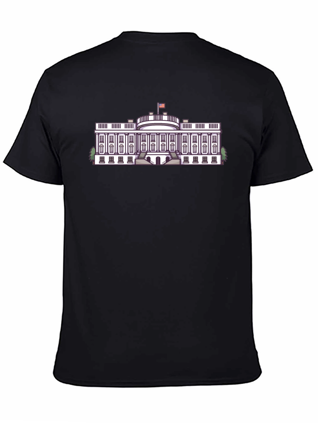 White House Graphic Tee - Presidential Pride!