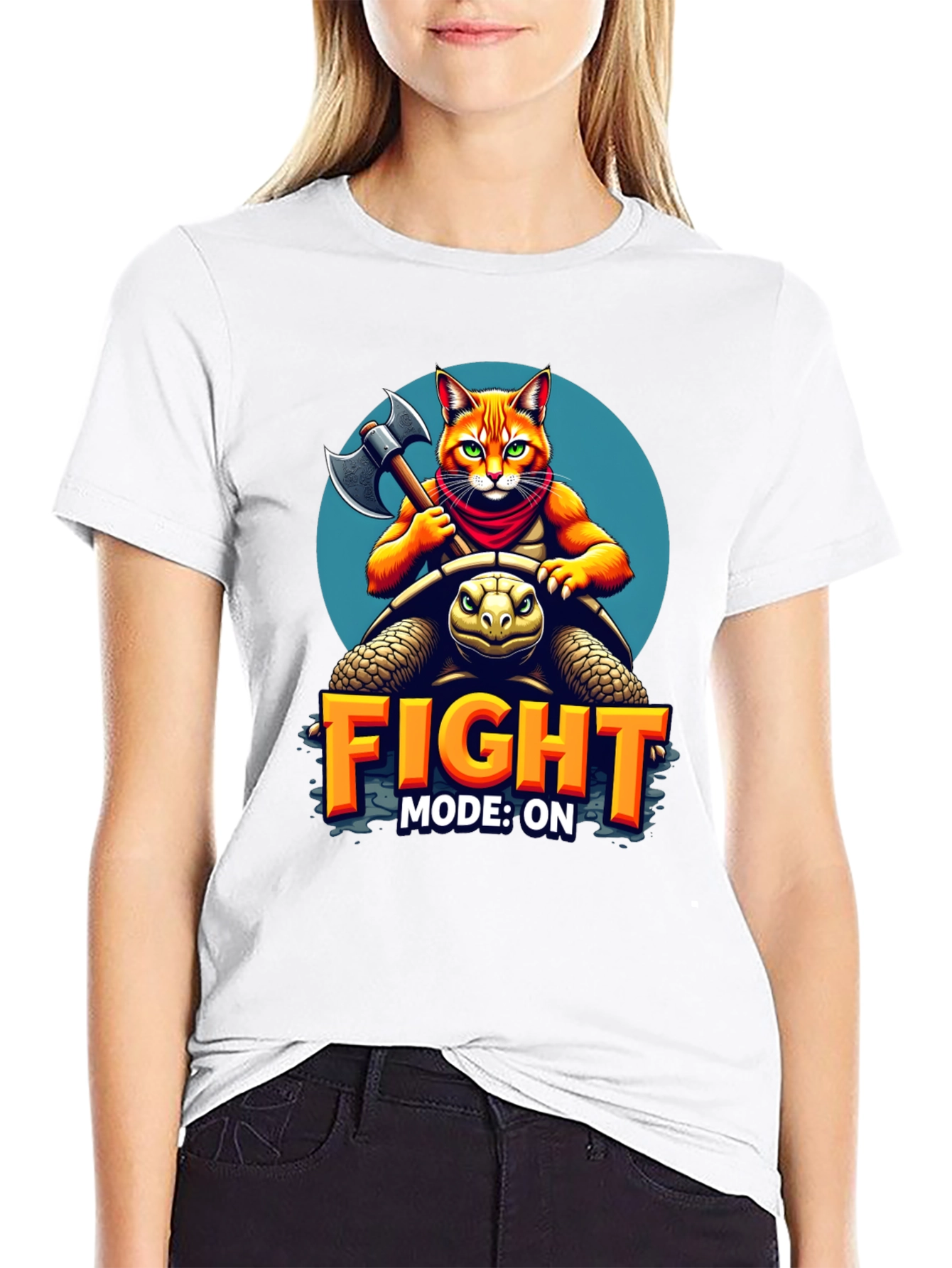 Fight Mode On T-Shirt