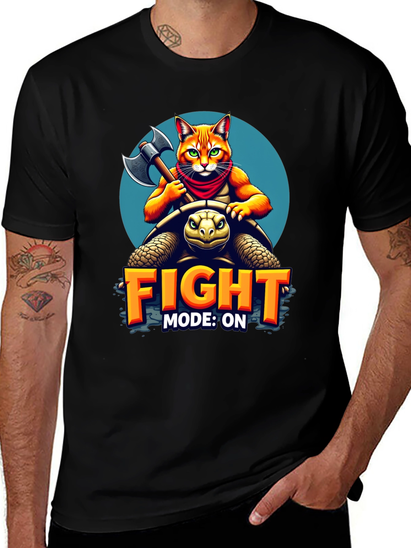Fight Mode On T-Shirt