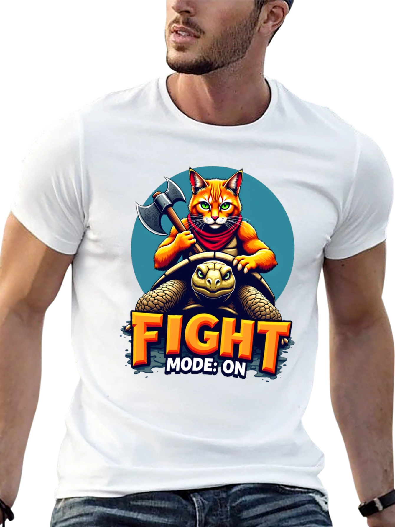 Fight Mode On T-Shirt