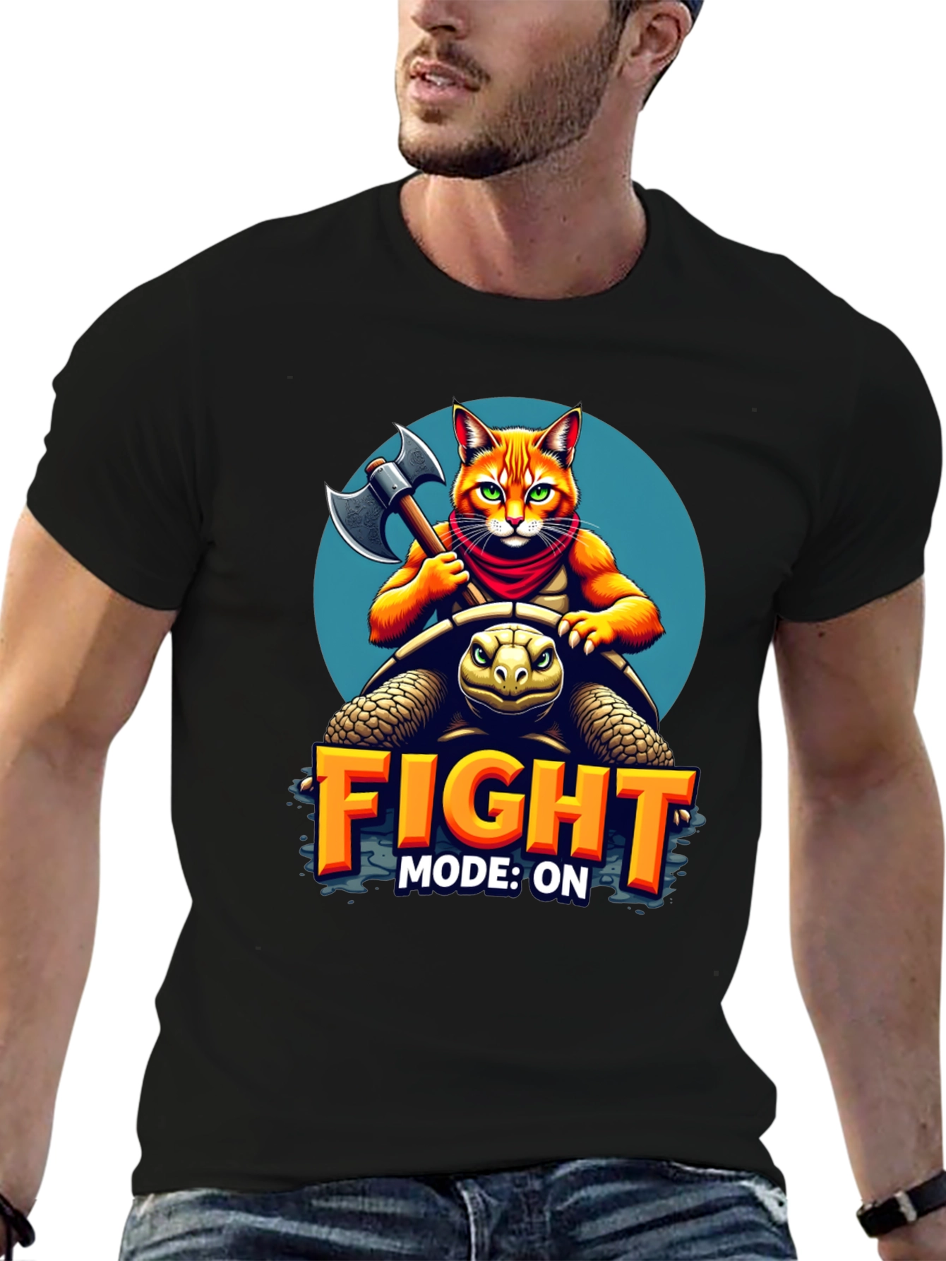 Fight Mode On T-Shirt