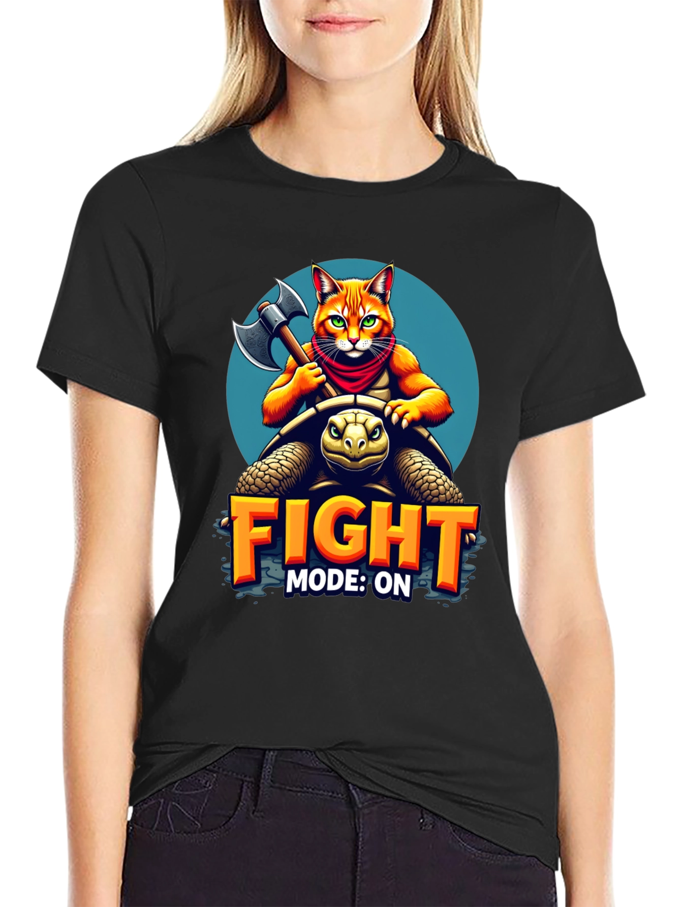Fight Mode On T-Shirt