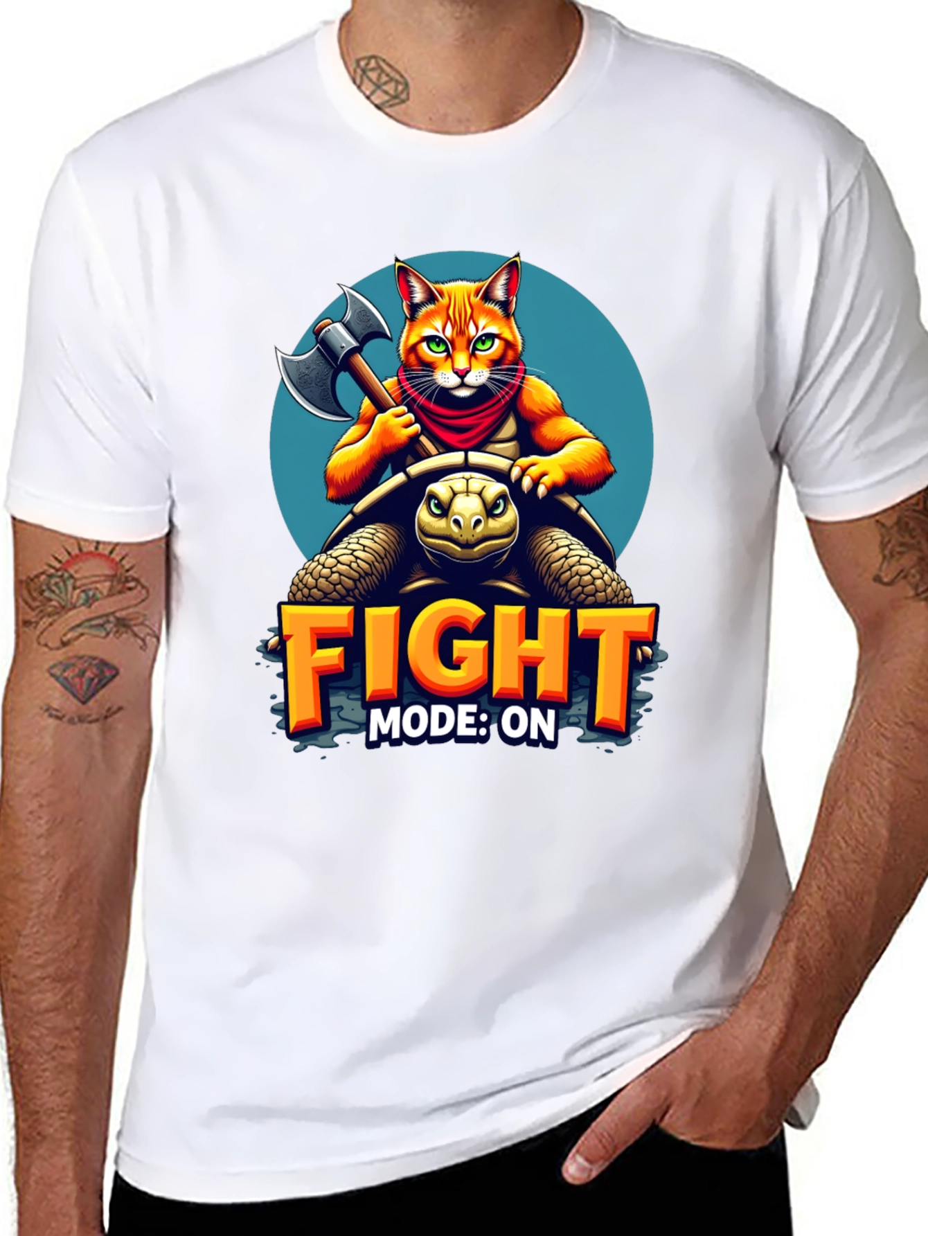 Fight Mode On T-Shirt