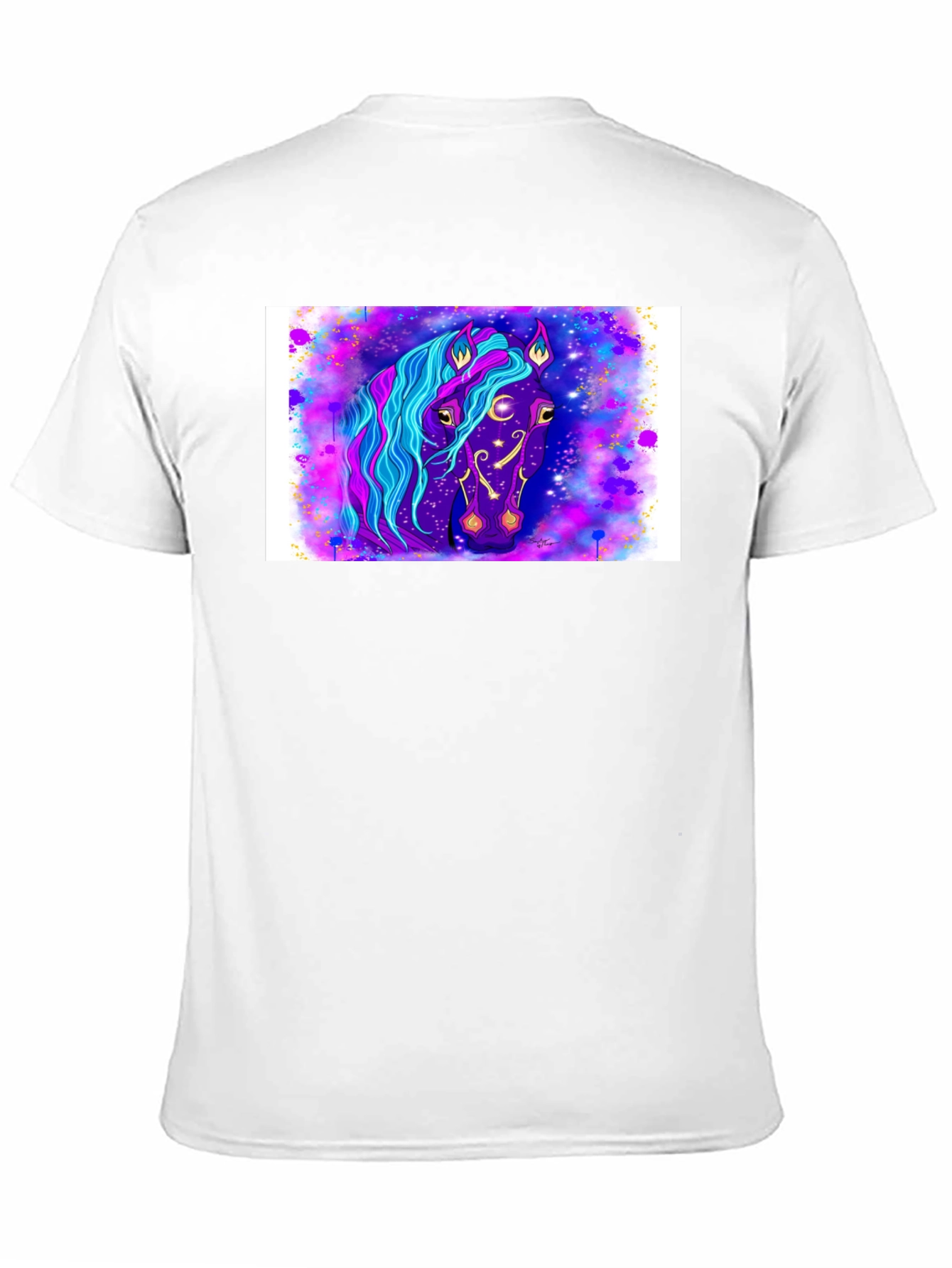 Mystic Horse Tee - Galaxy Art T-Shirt