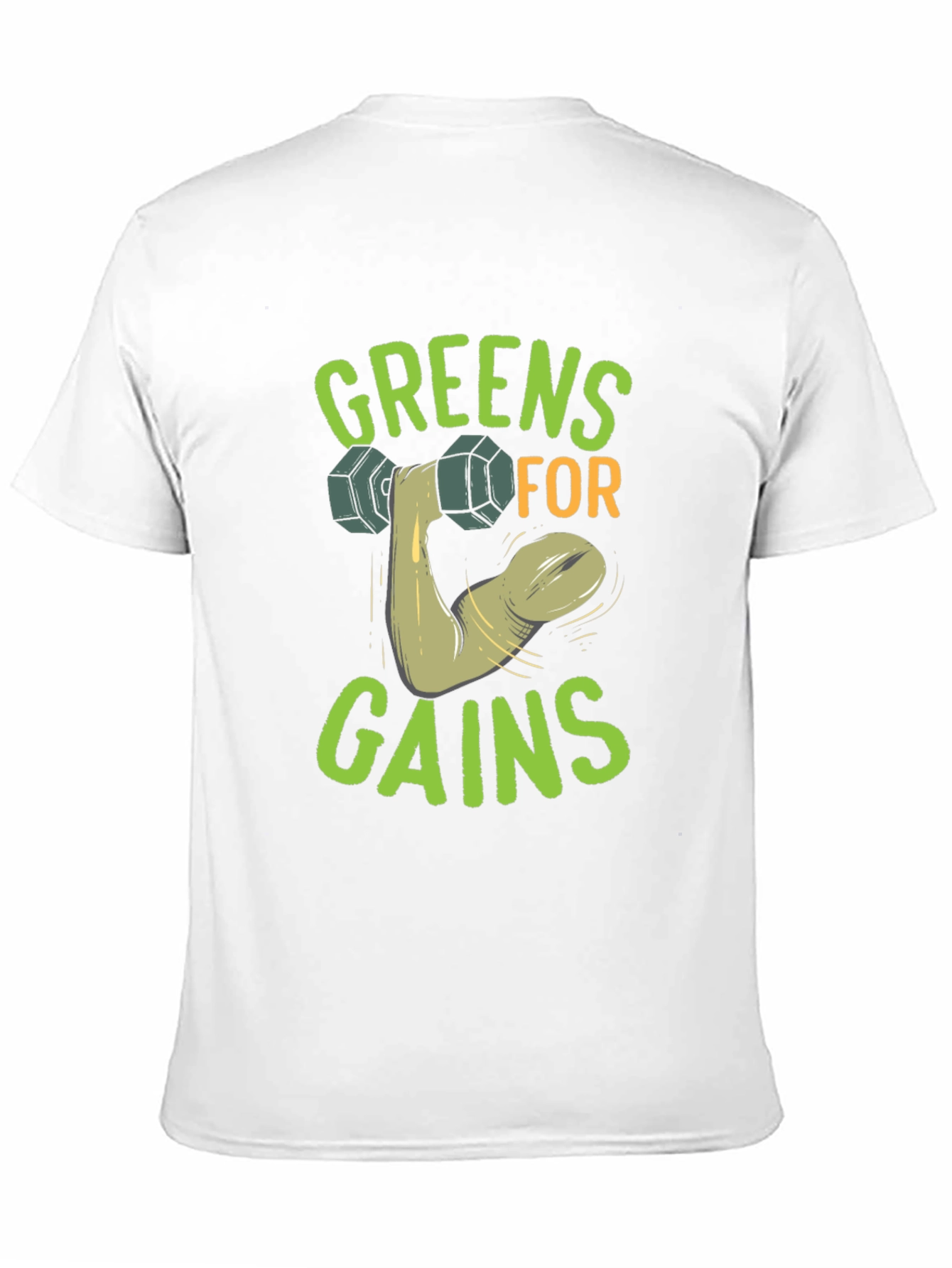 Greens For Gains Graphic T-Shirt