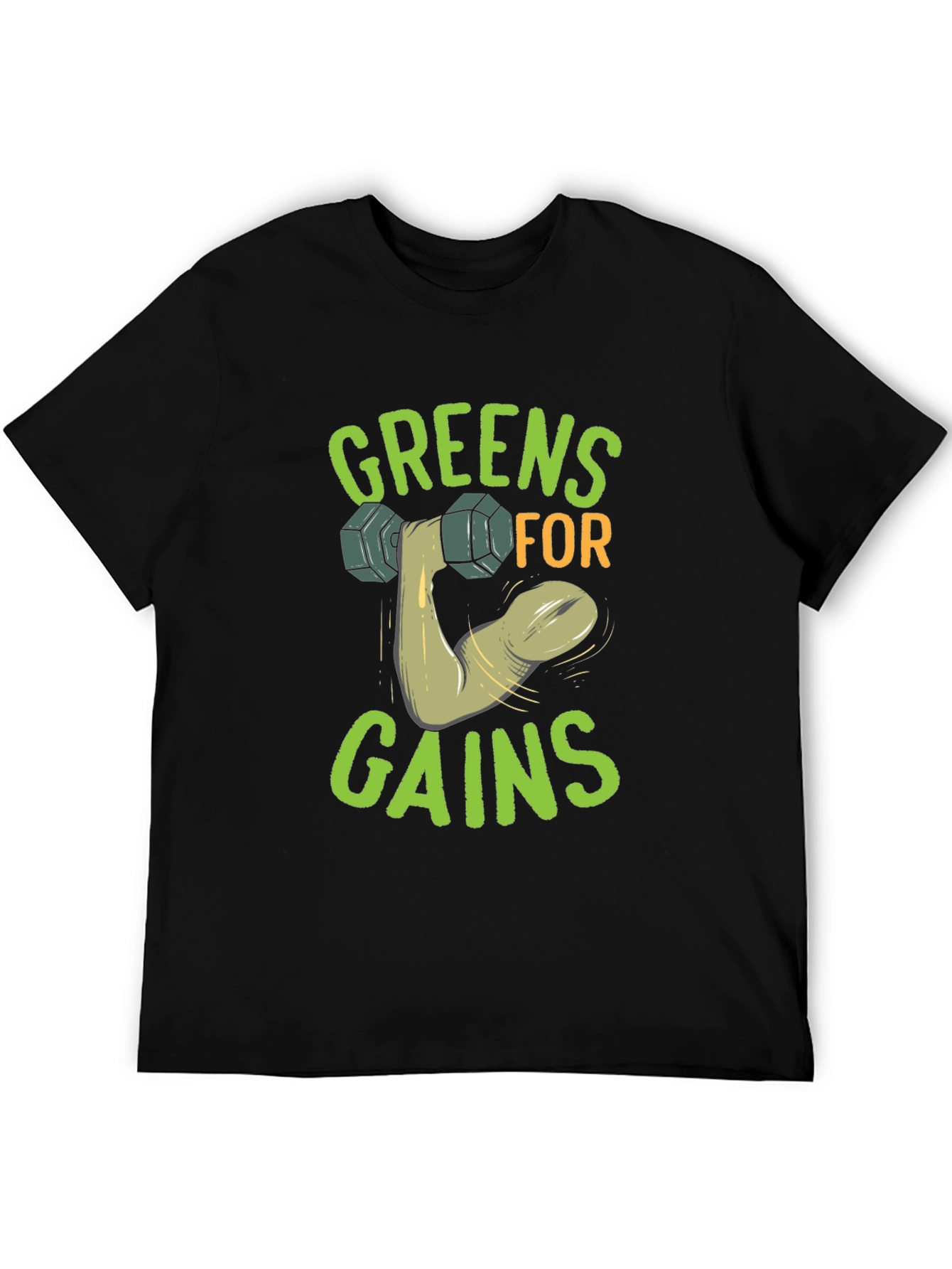 Greens For Gains Graphic T-Shirt