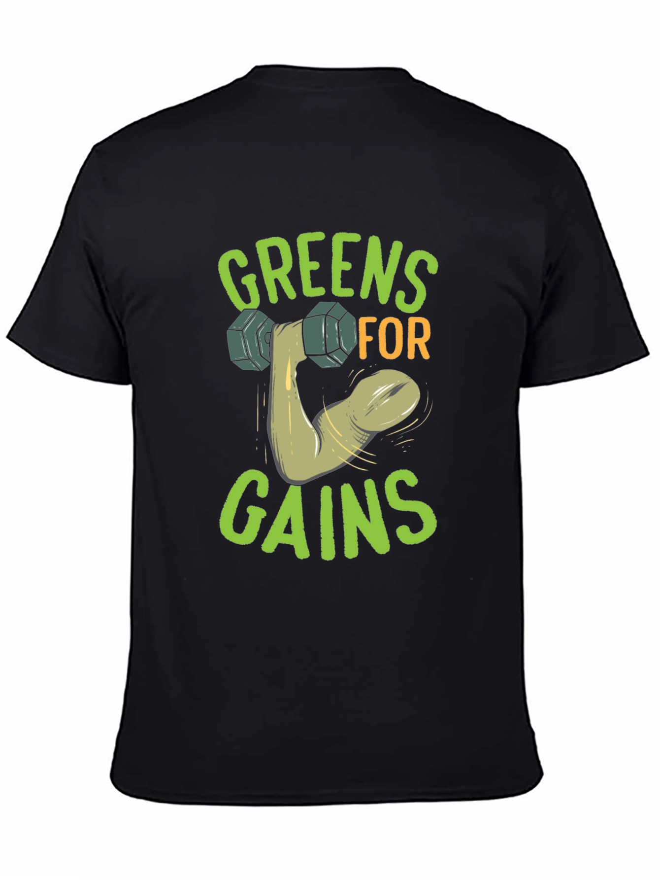 Greens For Gains Graphic T-Shirt