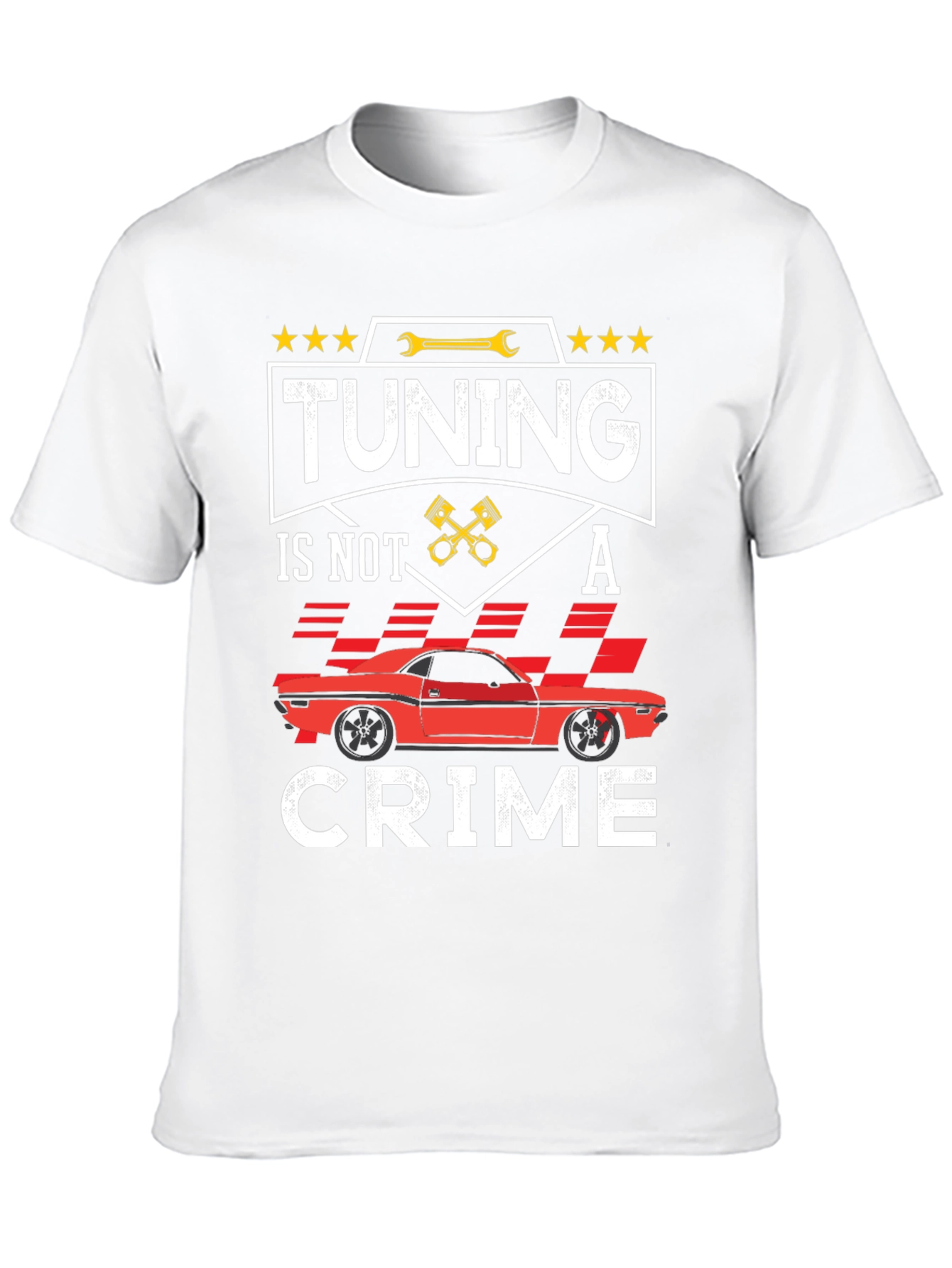 Tuning Is Not A Crime Graphic T-Shirt